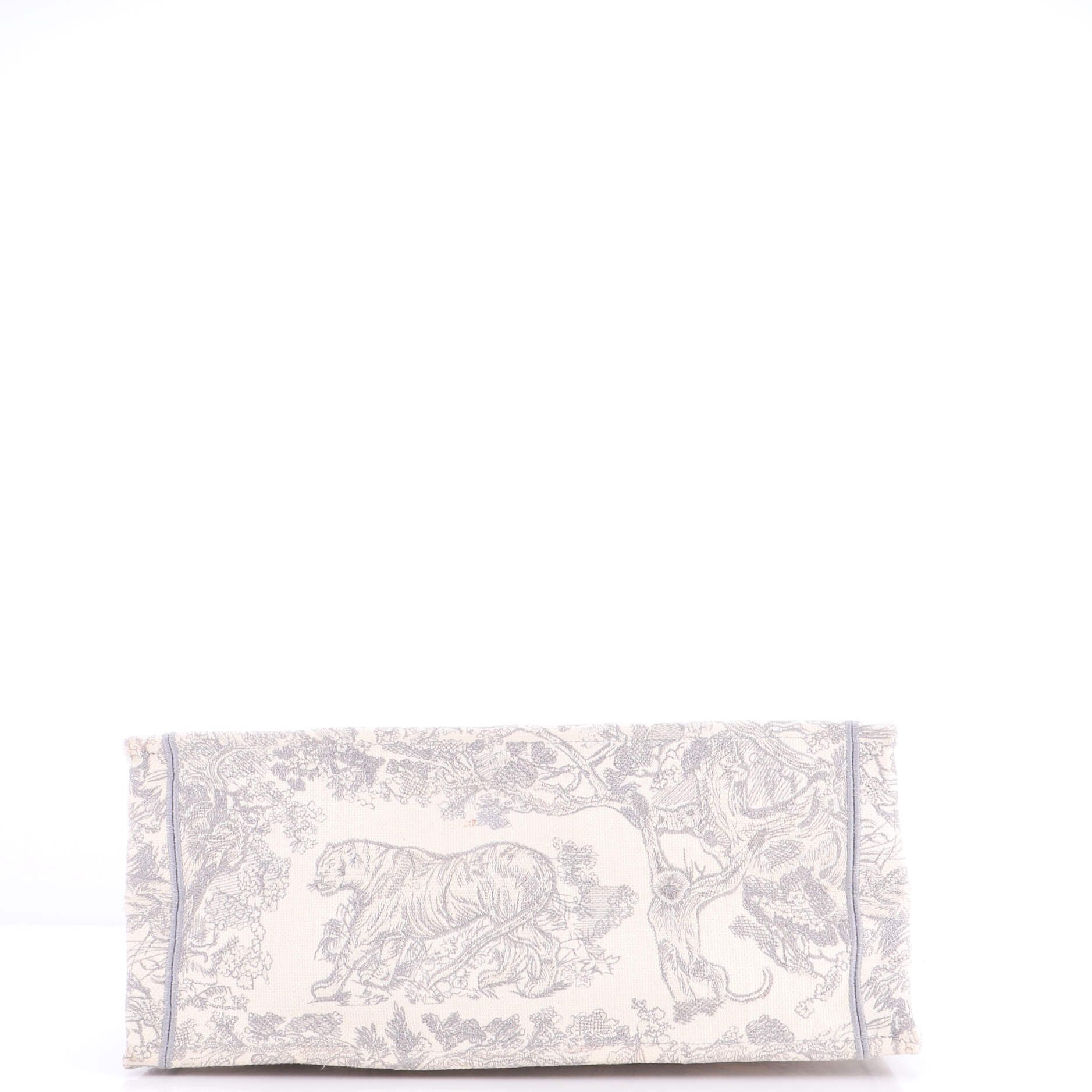Dior Book Tote Embroidered Canvas Large Size ONE SIZE - 3 Thumbnail