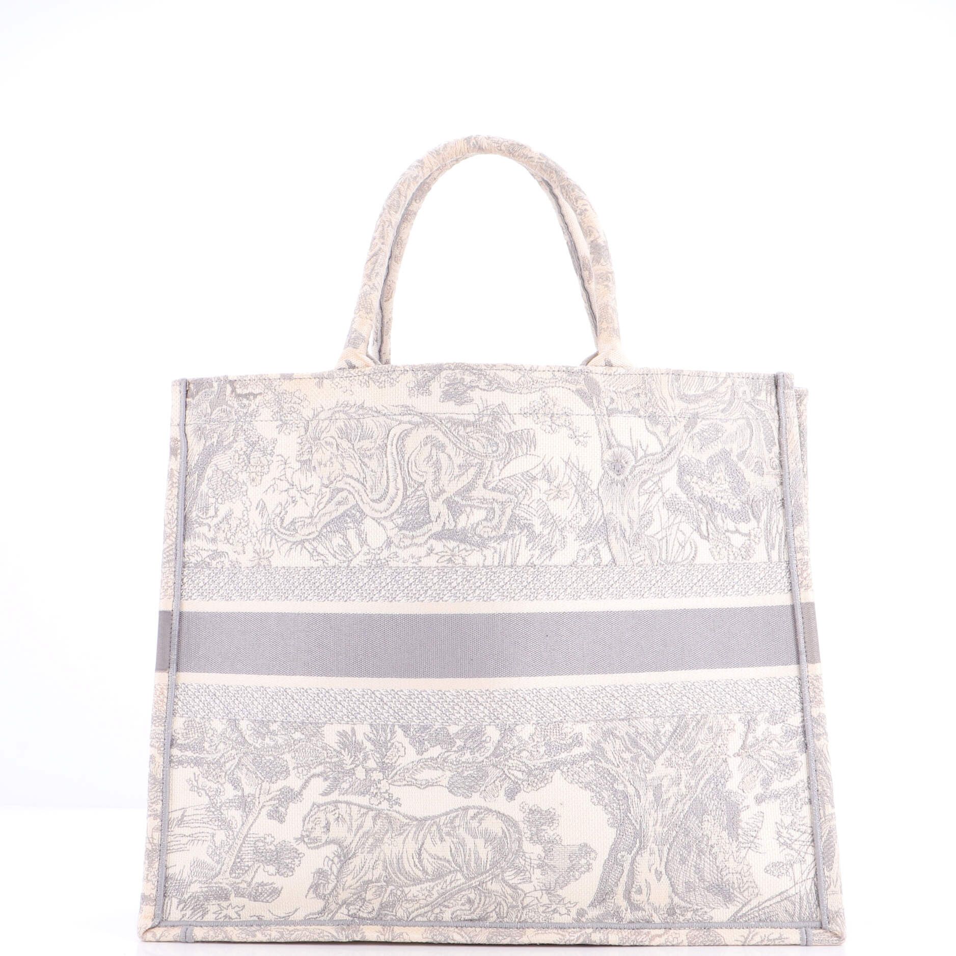 Dior Book Tote Embroidered Canvas Large Size ONE SIZE - 2 Thumbnail