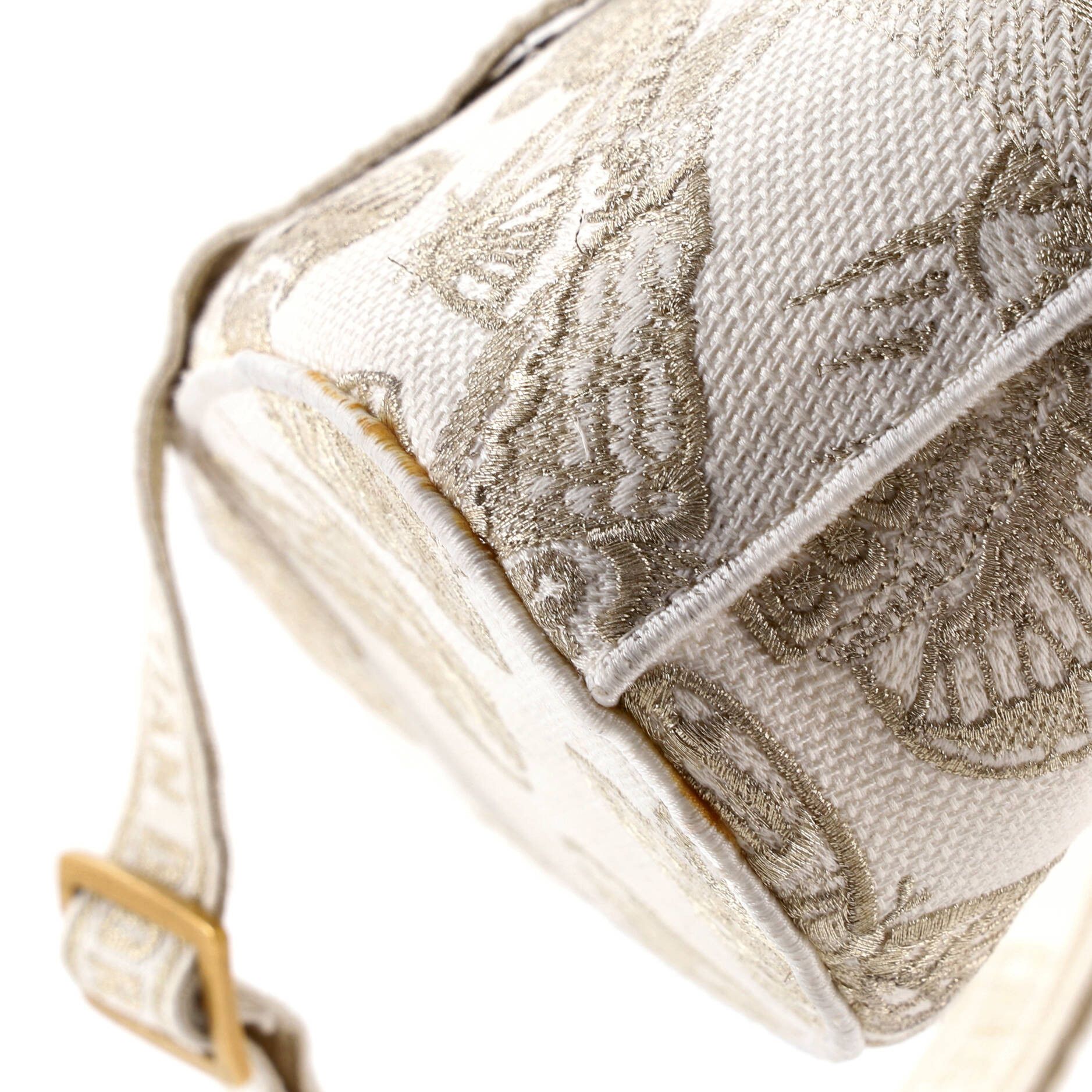 Dior Panier Chapeau Bag Embroidered Canvas Size ONE SIZE - 5 Thumbnail