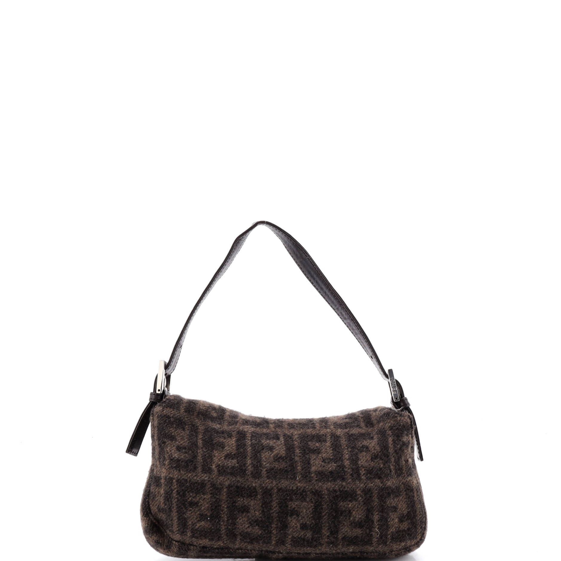 Fendi Baguette Bag Zucca Wool Size ONE SIZE - 2 Thumbnail