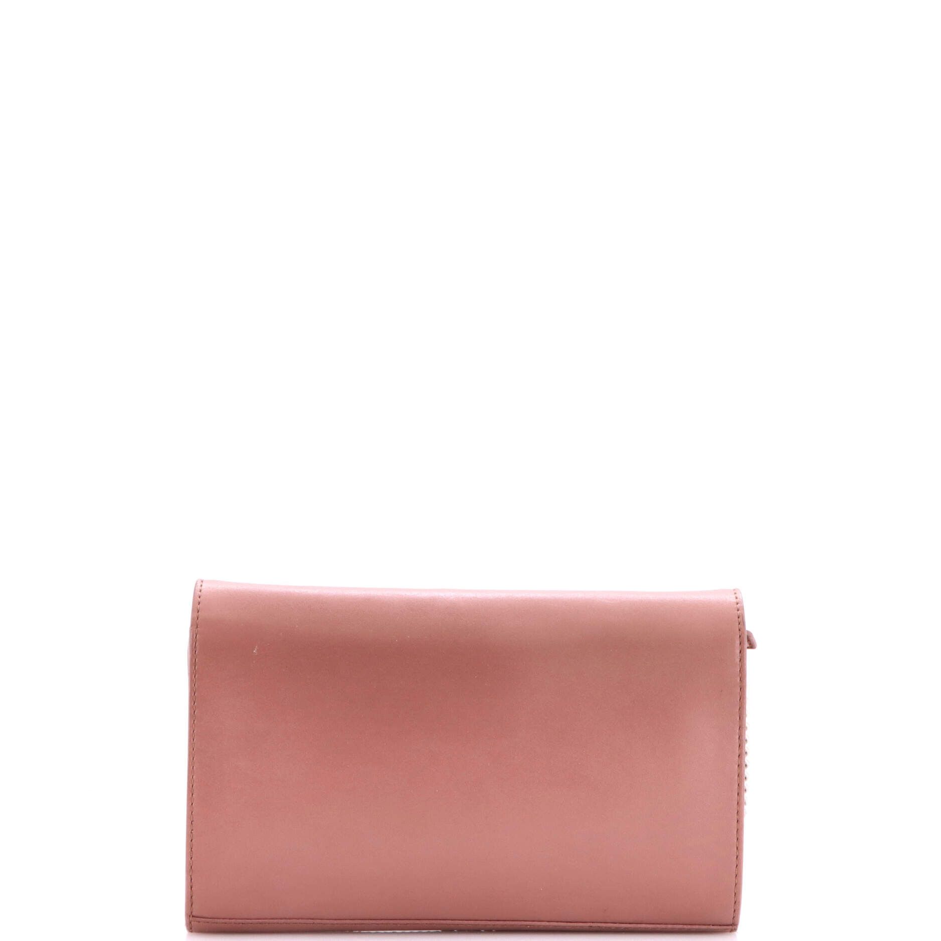 Fendi Kan I F Wallet on Chain Leather Size ONE SIZE - 2 Thumbnail