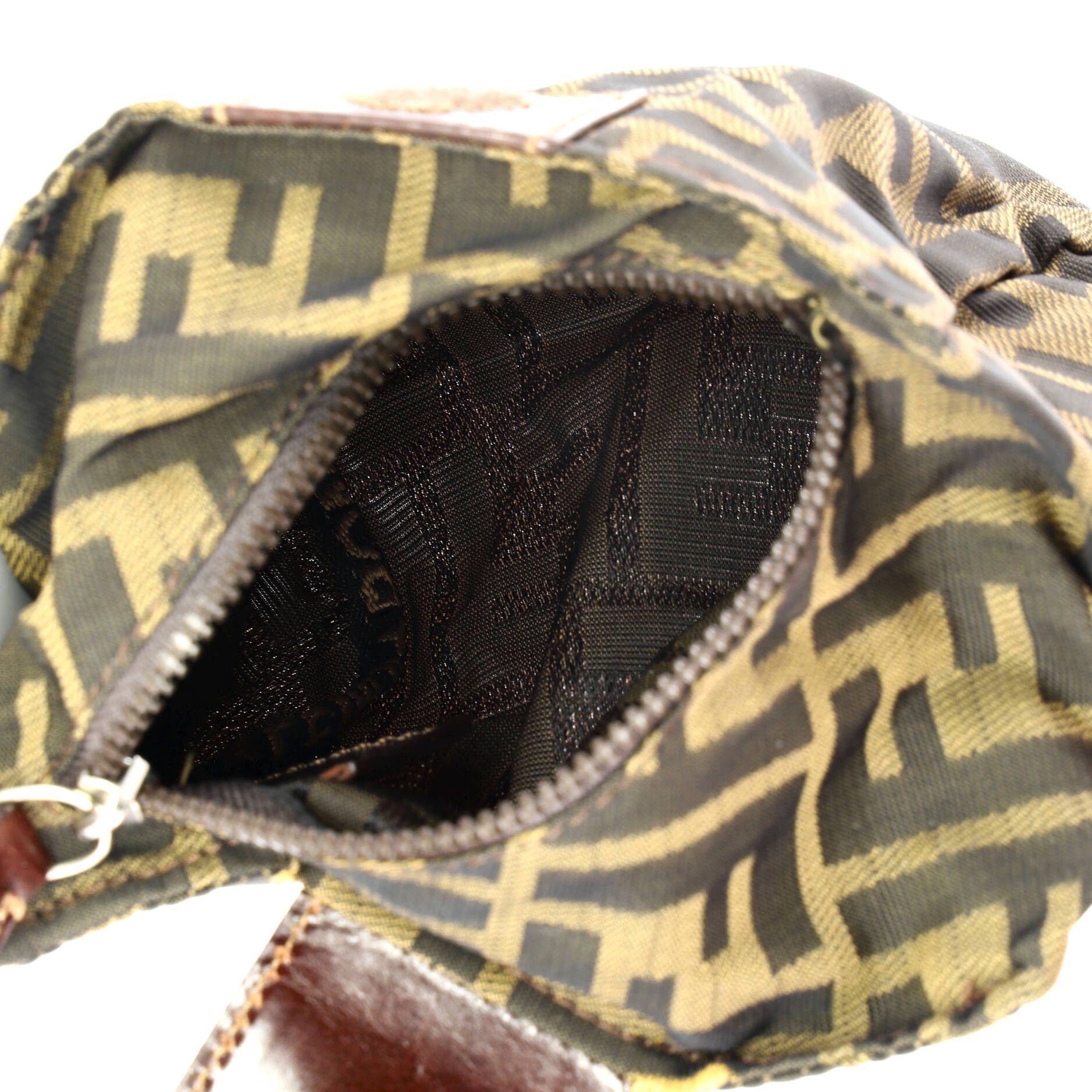 Fendi Vintage Cosmetic Pouch Zucca Canvas Small Size ONE SIZE - 4 Thumbnail