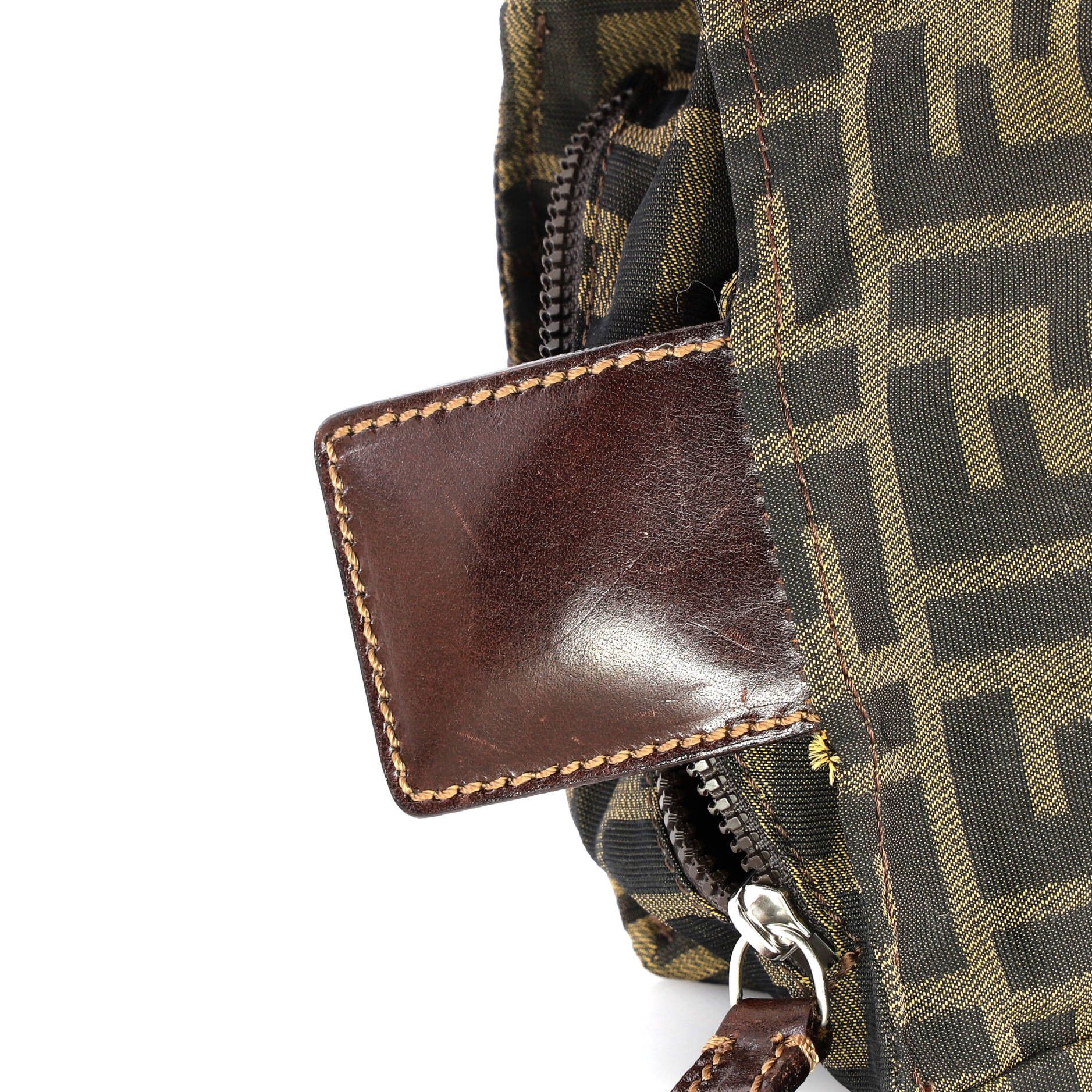 Fendi Vintage Cosmetic Pouch Zucca Canvas Small Size ONE SIZE - 5 Thumbnail