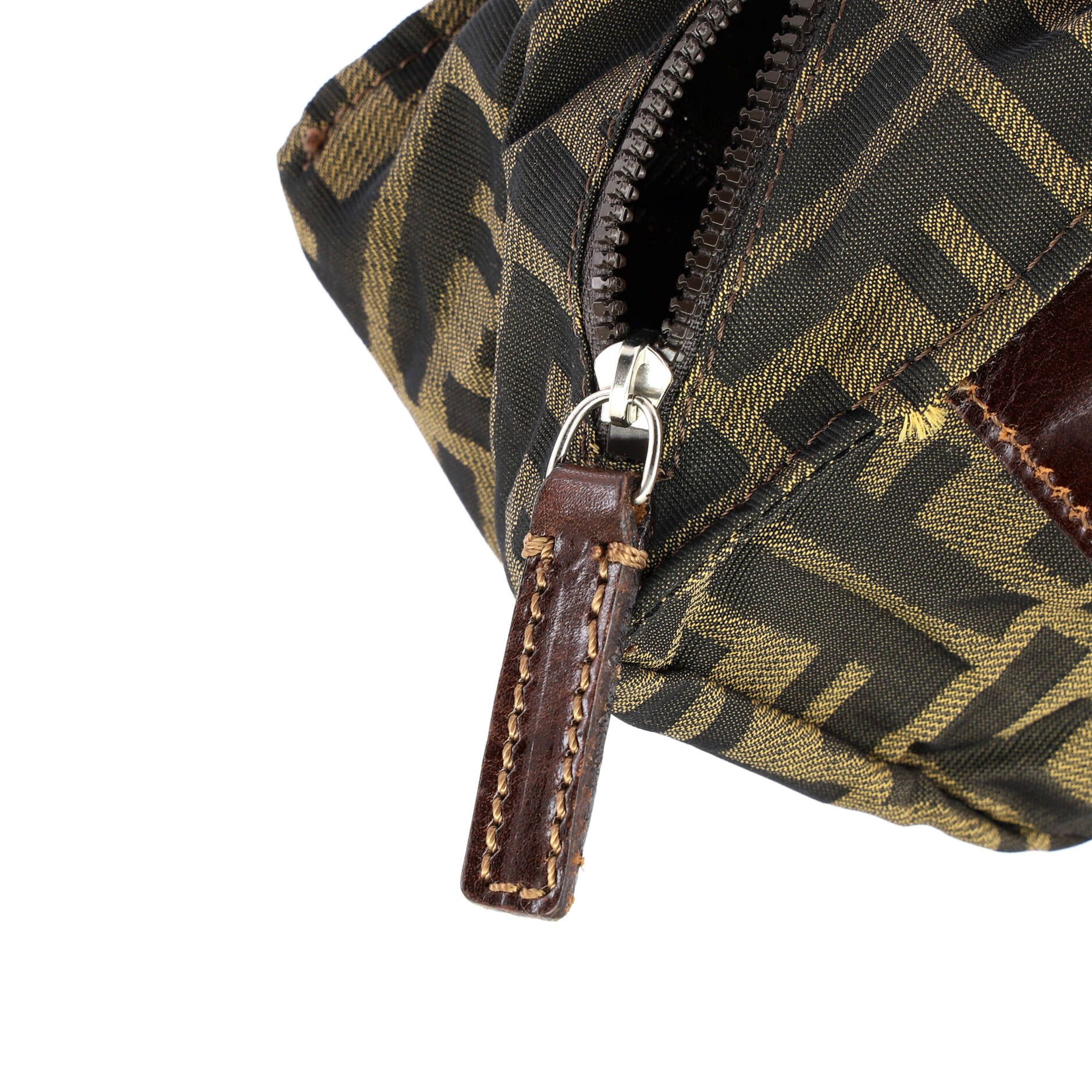Fendi Vintage Cosmetic Pouch Zucca Canvas Small Size ONE SIZE - 6 Thumbnail