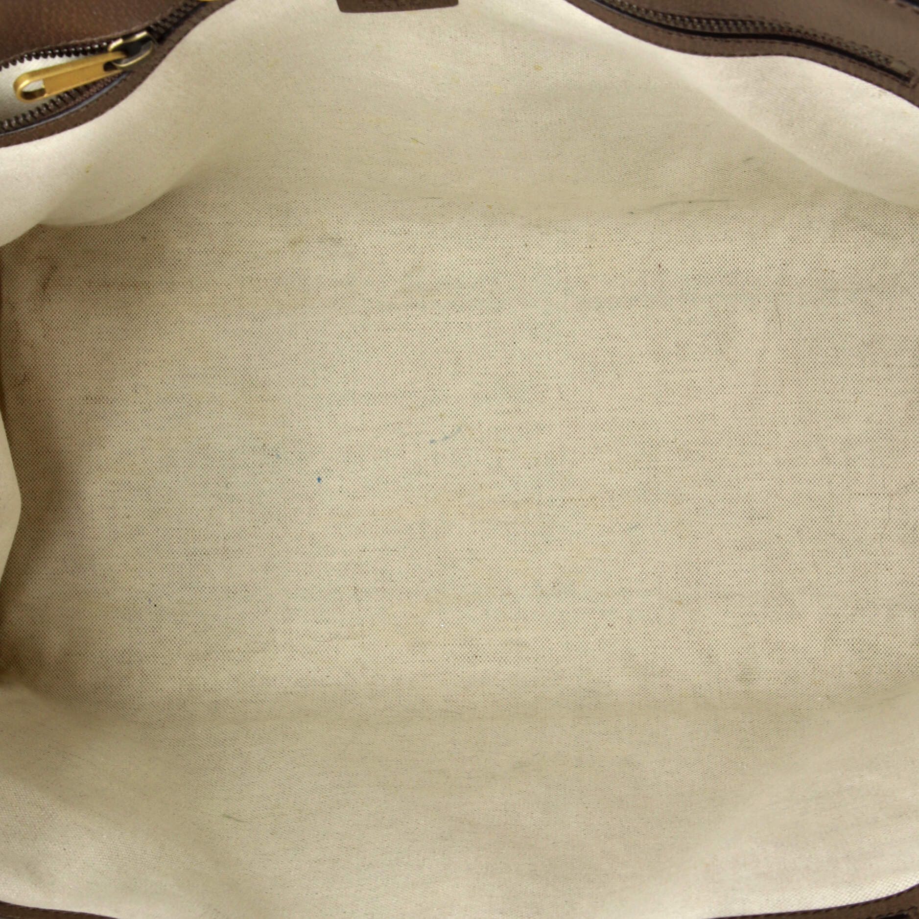 Gucci Interlocking G Patch Convertible Tote Printed Jumbo GG Coated Canvas Medium Size ONE SIZE - 4 Thumbnail