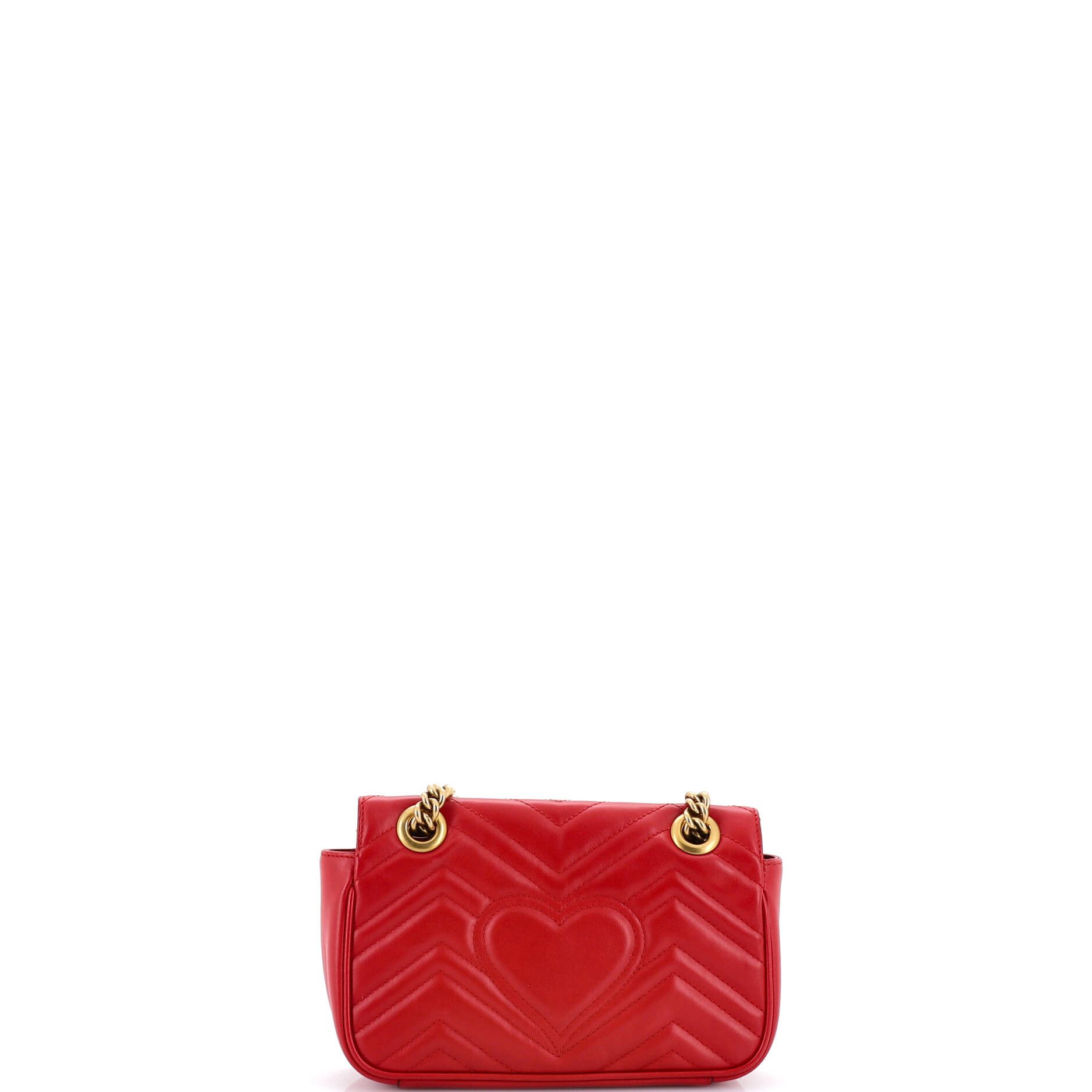 Gucci GG Marmont Flap Bag Matelasse Leather Mini Size ONE SIZE - 2 Thumbnail