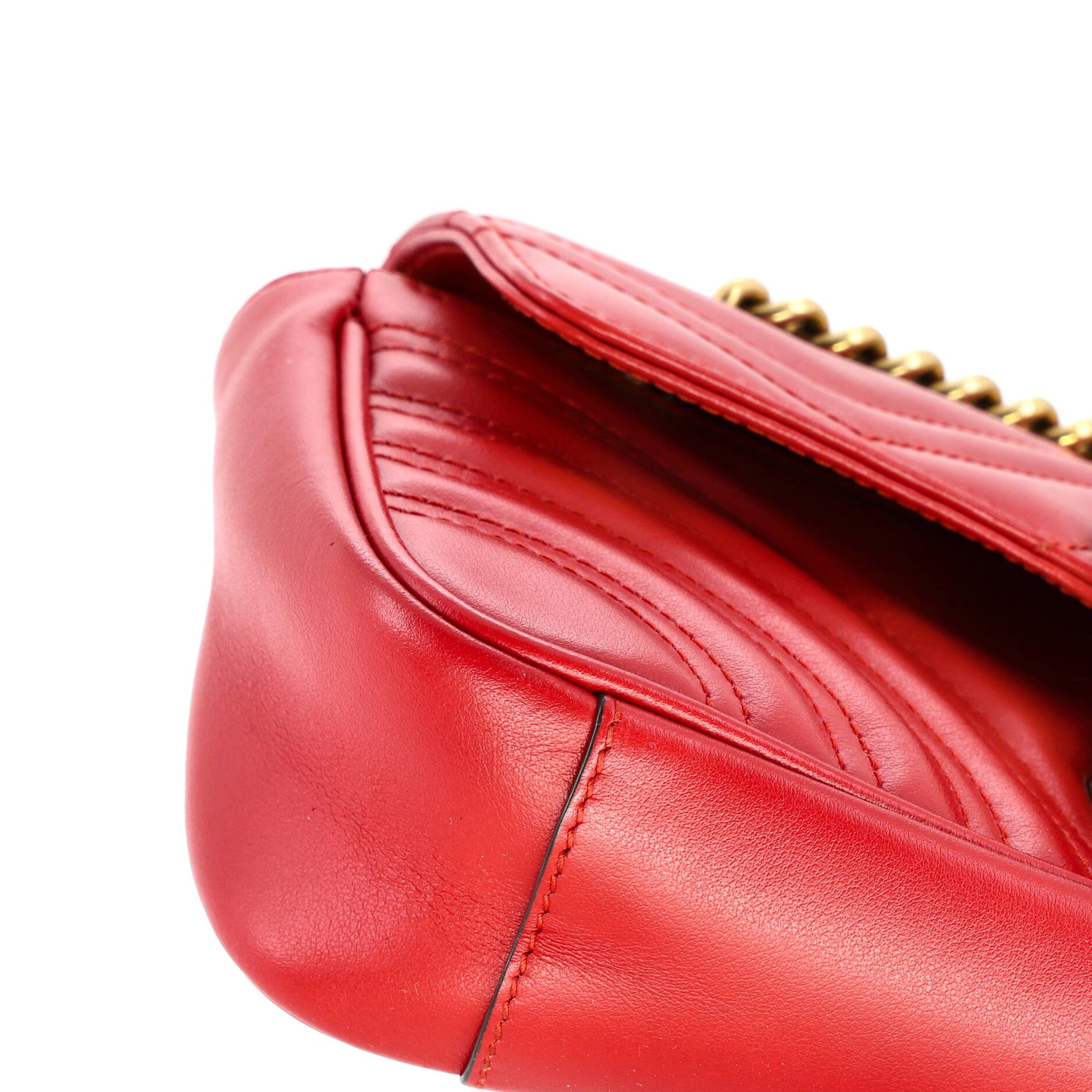 Gucci GG Marmont Flap Bag Matelasse Leather Mini Size ONE SIZE - 6 Thumbnail