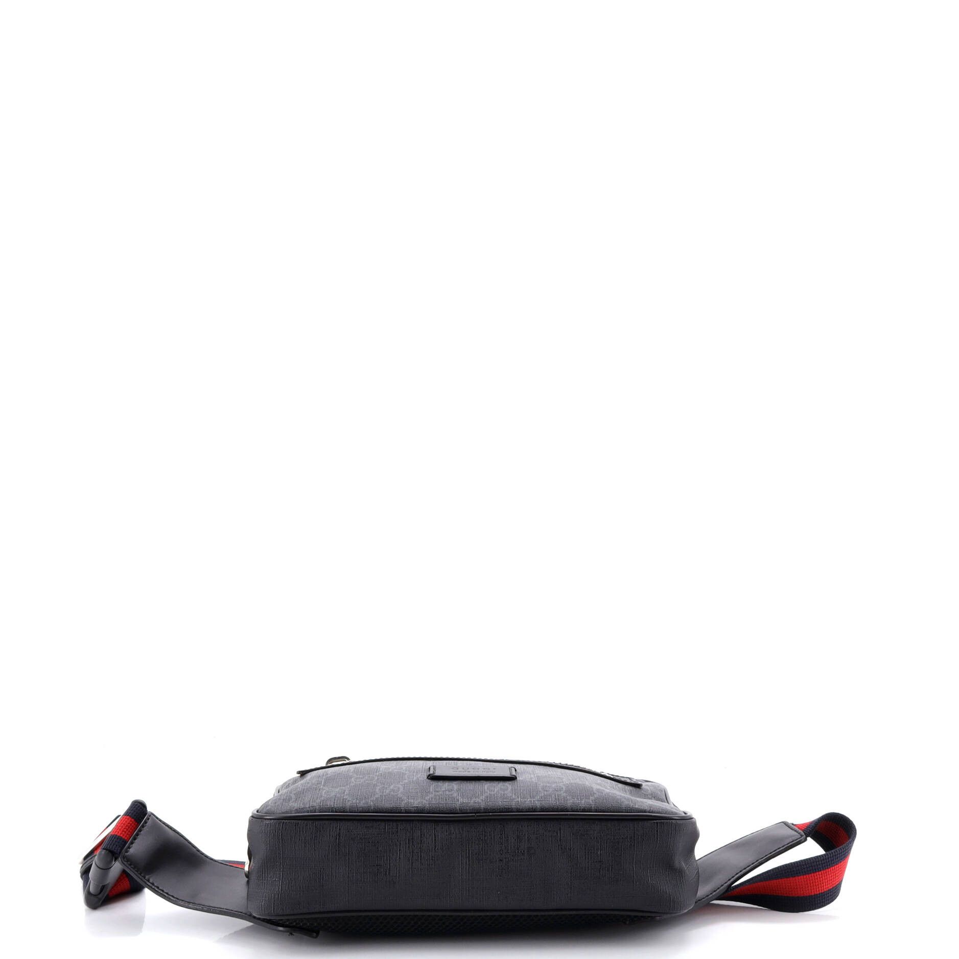 Gucci Soft Zip Belt Bag GG Coated Canvas Small Size ONE SIZE - 3 Thumbnail