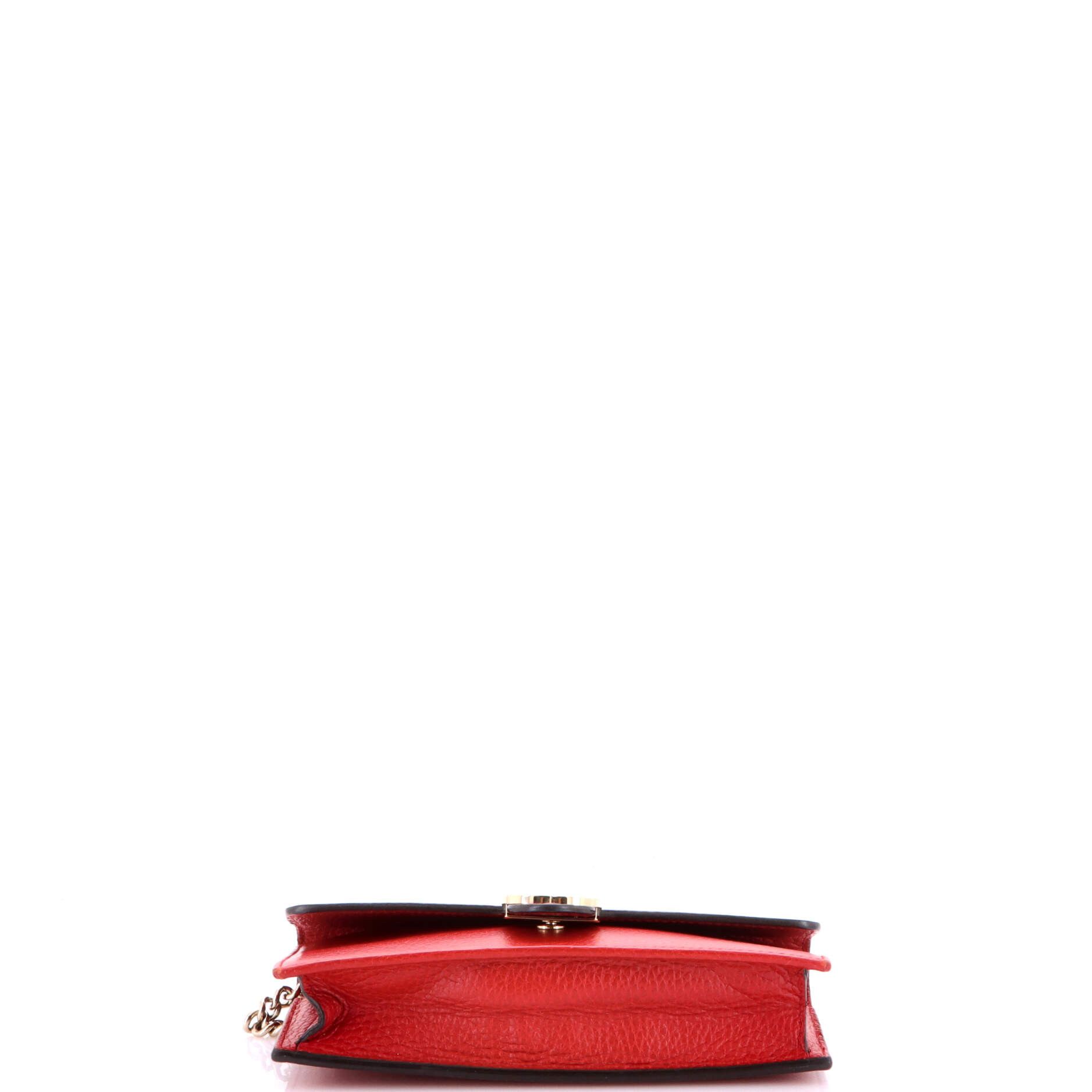 Gucci Interlocking Wallet on Chain Leather Size ONE SIZE - 3 Thumbnail