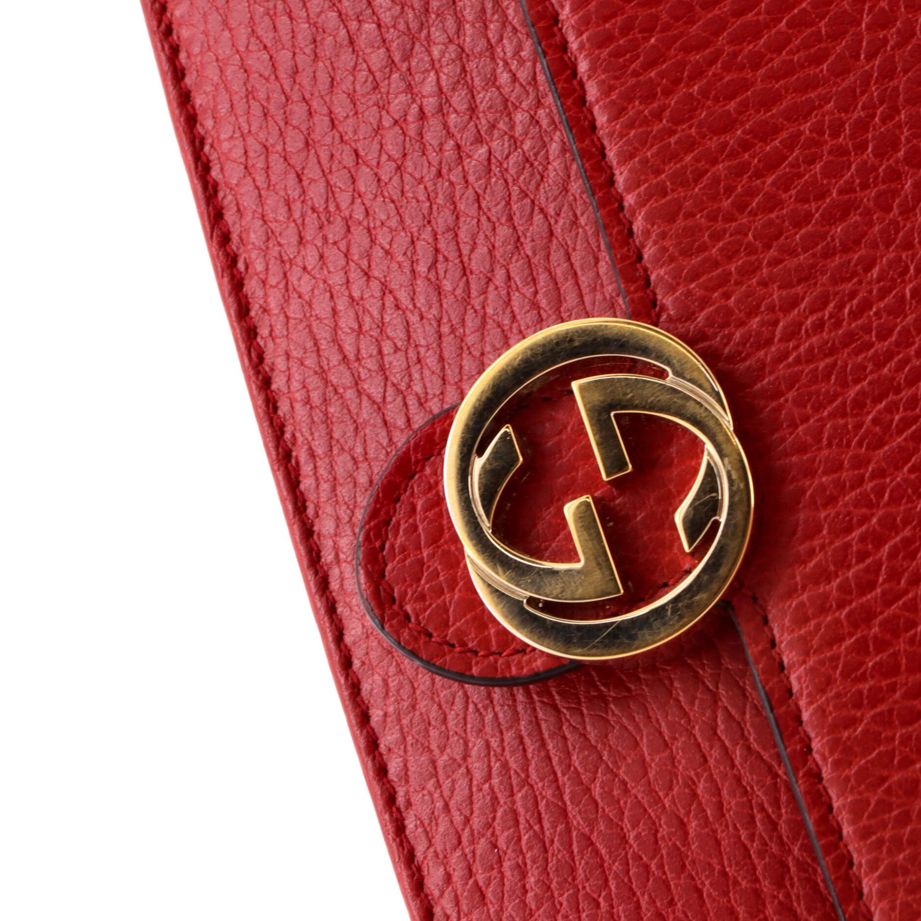 Gucci Interlocking Wallet on Chain Leather Size ONE SIZE - 6 Thumbnail