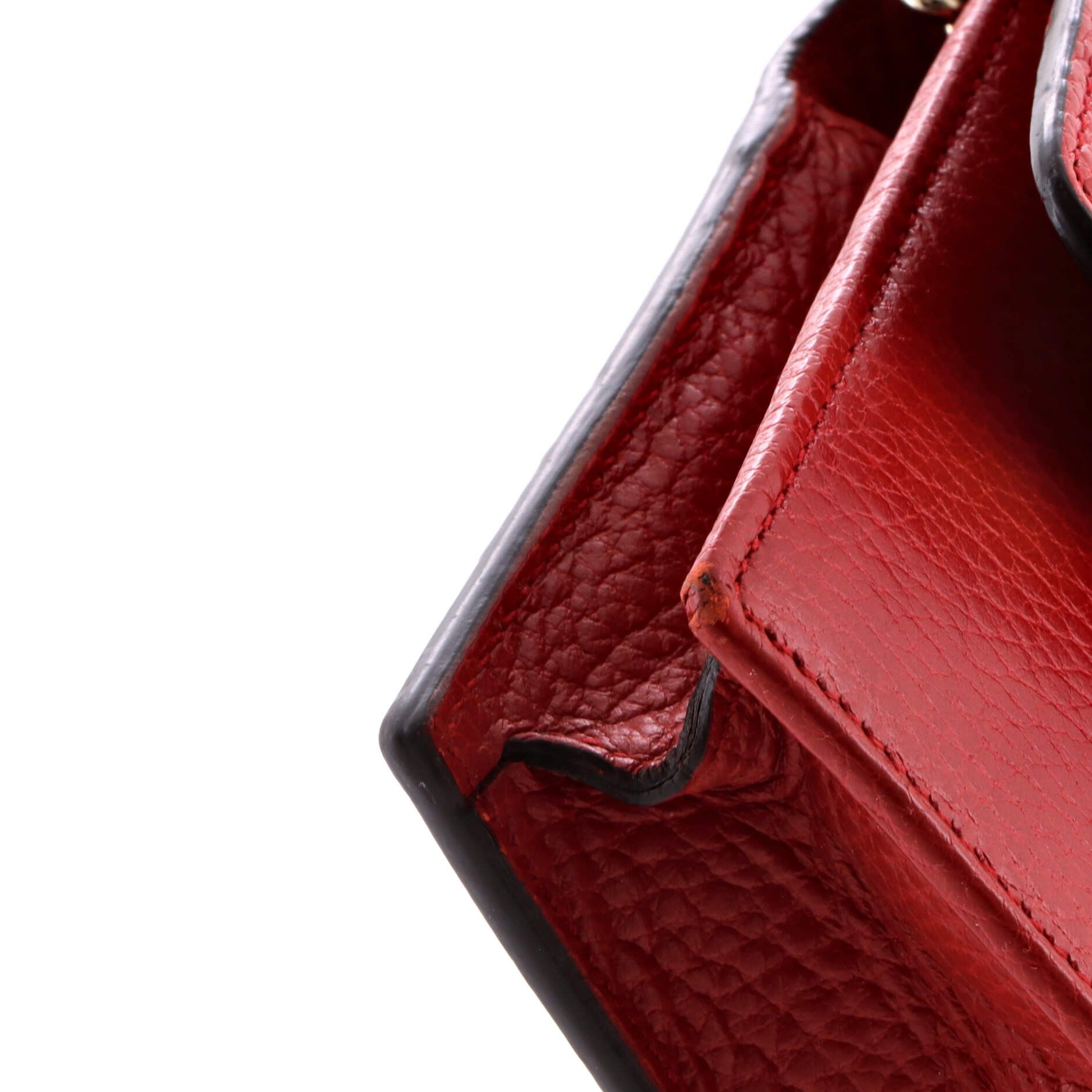Gucci Interlocking Wallet on Chain Leather Size ONE SIZE - 5 Thumbnail