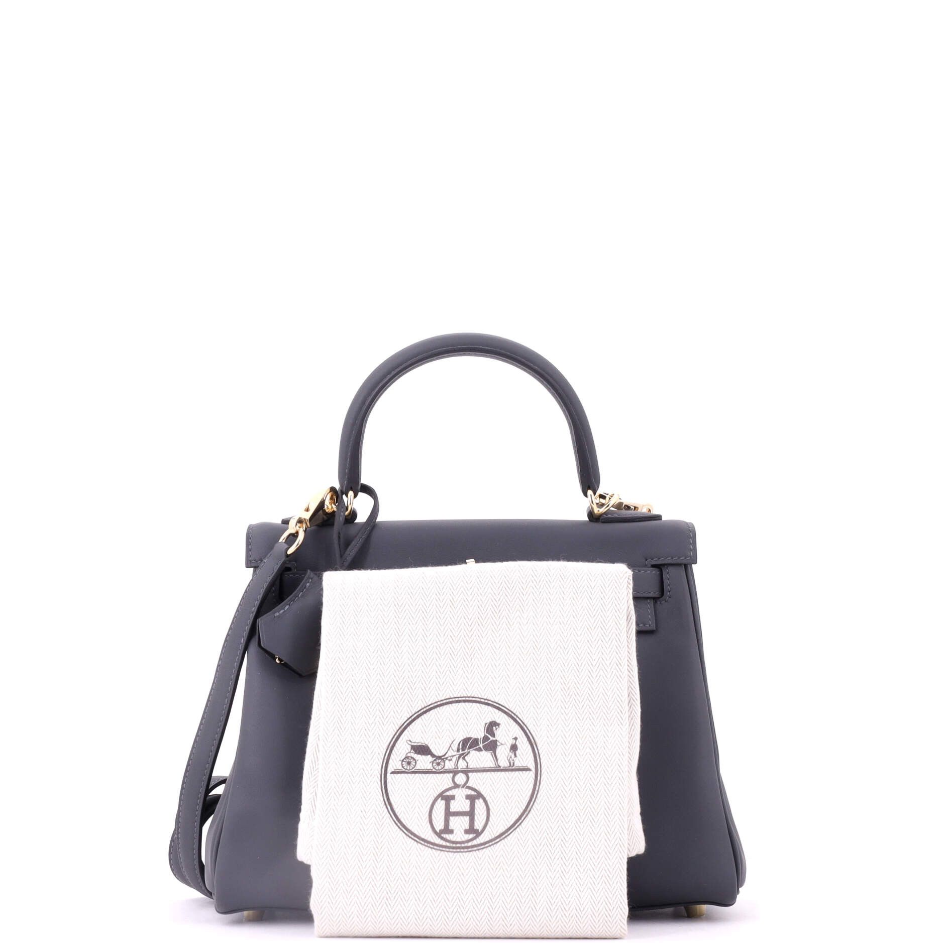 Hermes Kelly Handbag Verso Swift with Permabrass Hardware 25 Size ONE SIZE - 2 Thumbnail