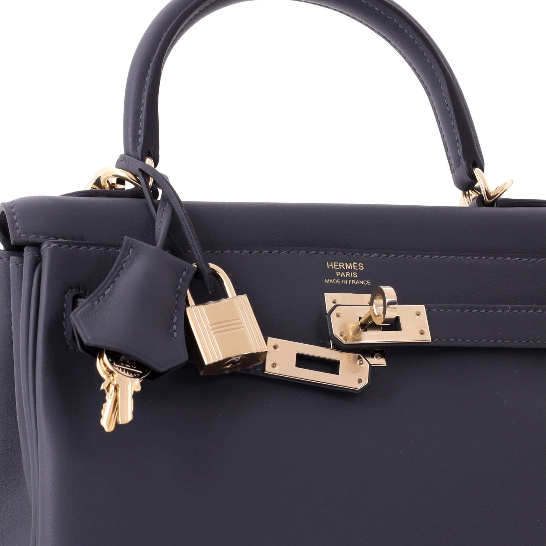 Hermes Kelly Handbag Verso Swift with Permabrass Hardware 25 Size ONE SIZE - 6 Thumbnail