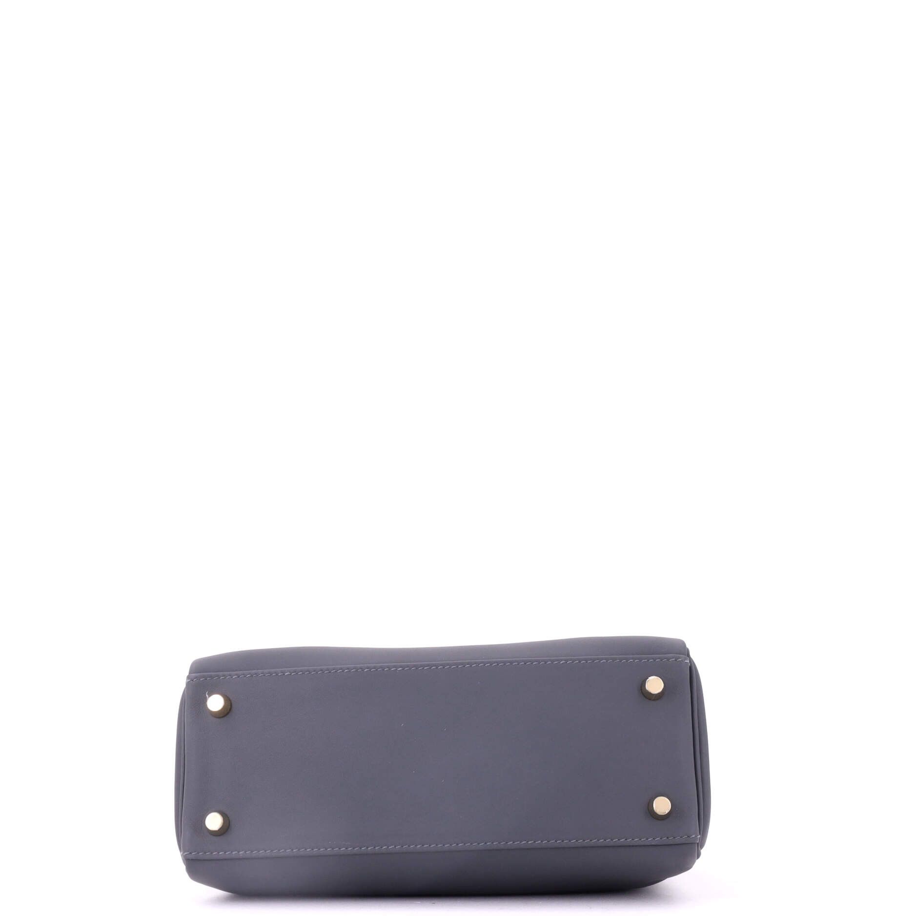 Hermes Kelly Handbag Verso Swift with Permabrass Hardware 25 Size ONE SIZE - 4 Thumbnail