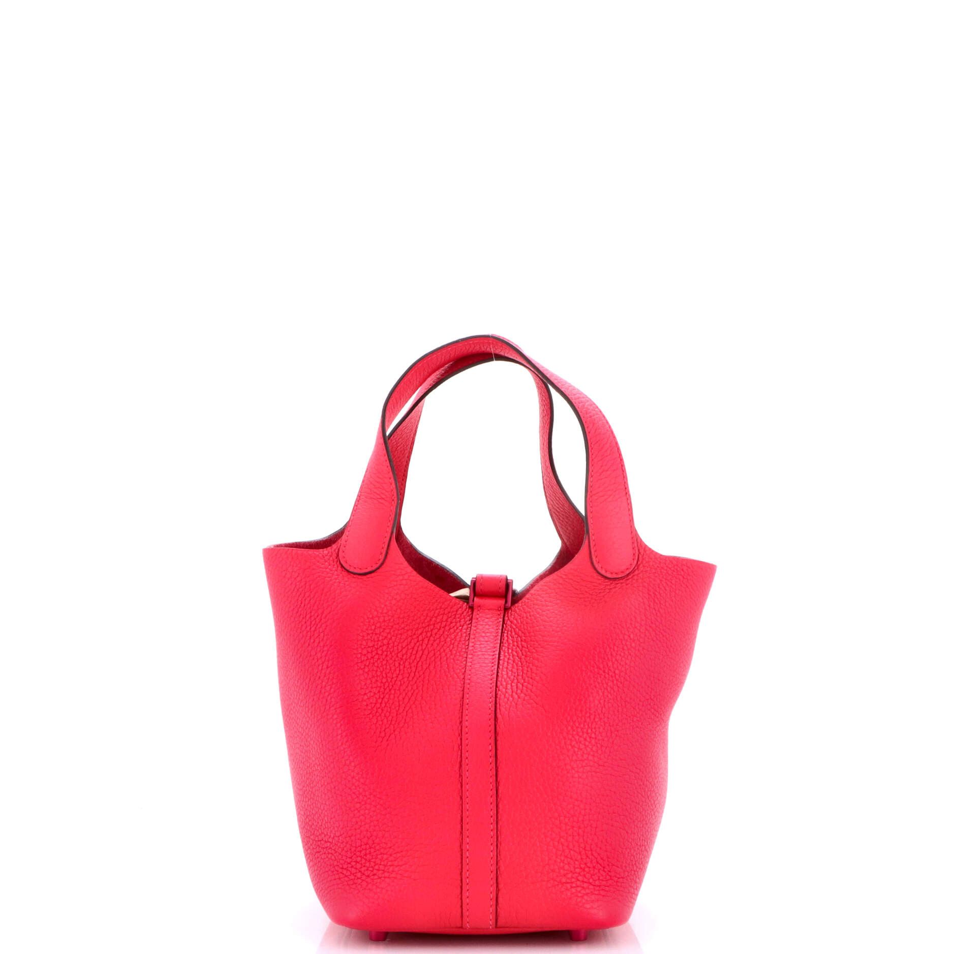 Hermes Monochrome Picotin Lock Bag Clemence PM Size ONE SIZE - 2 Thumbnail