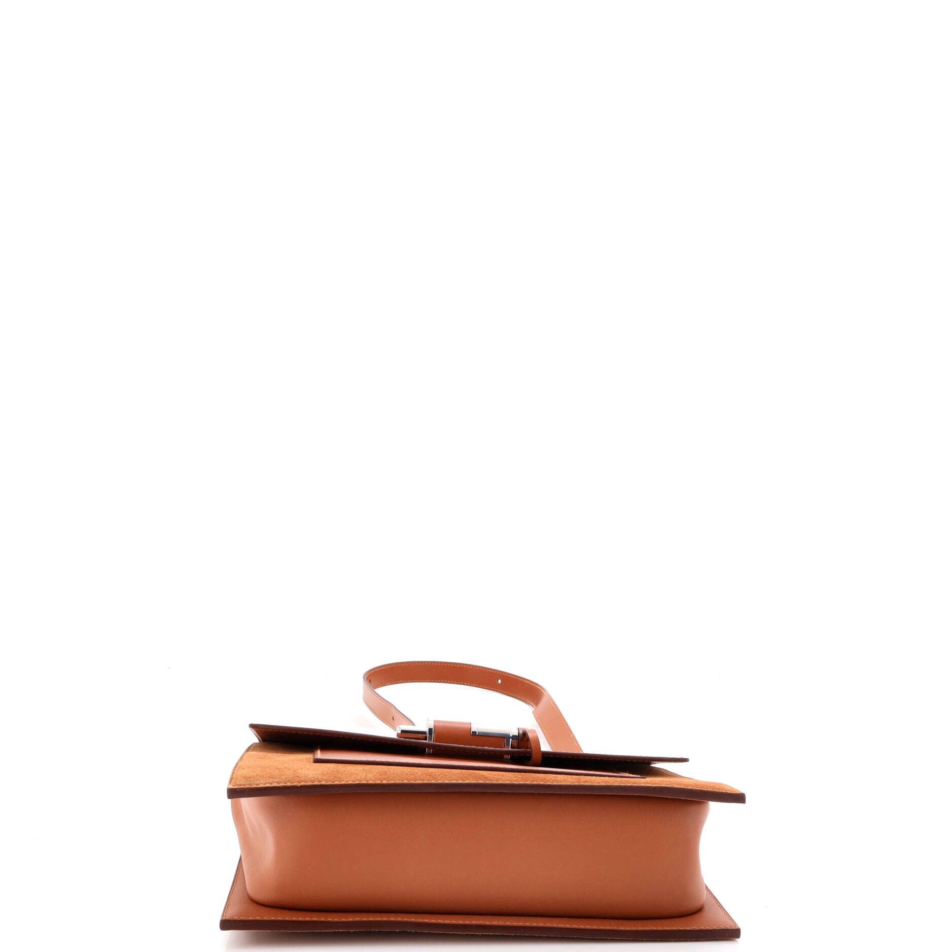 Hermes Sacabar Shoulder Bag Doblis Suede and Swift 24 Size ONE SIZE - 3 Thumbnail