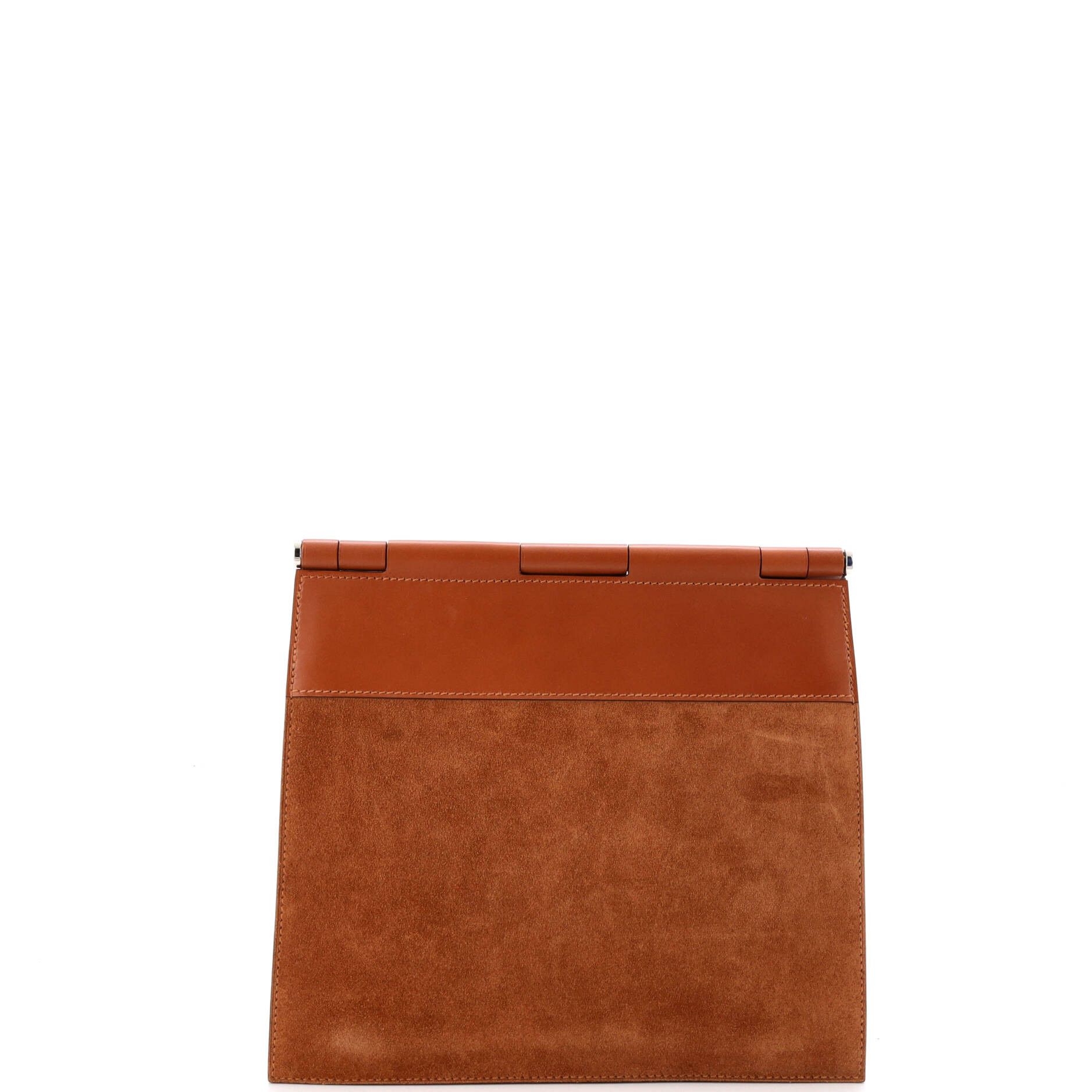 Hermes Sacabar Shoulder Bag Doblis Suede and Swift 24 Size ONE SIZE - 2 Thumbnail