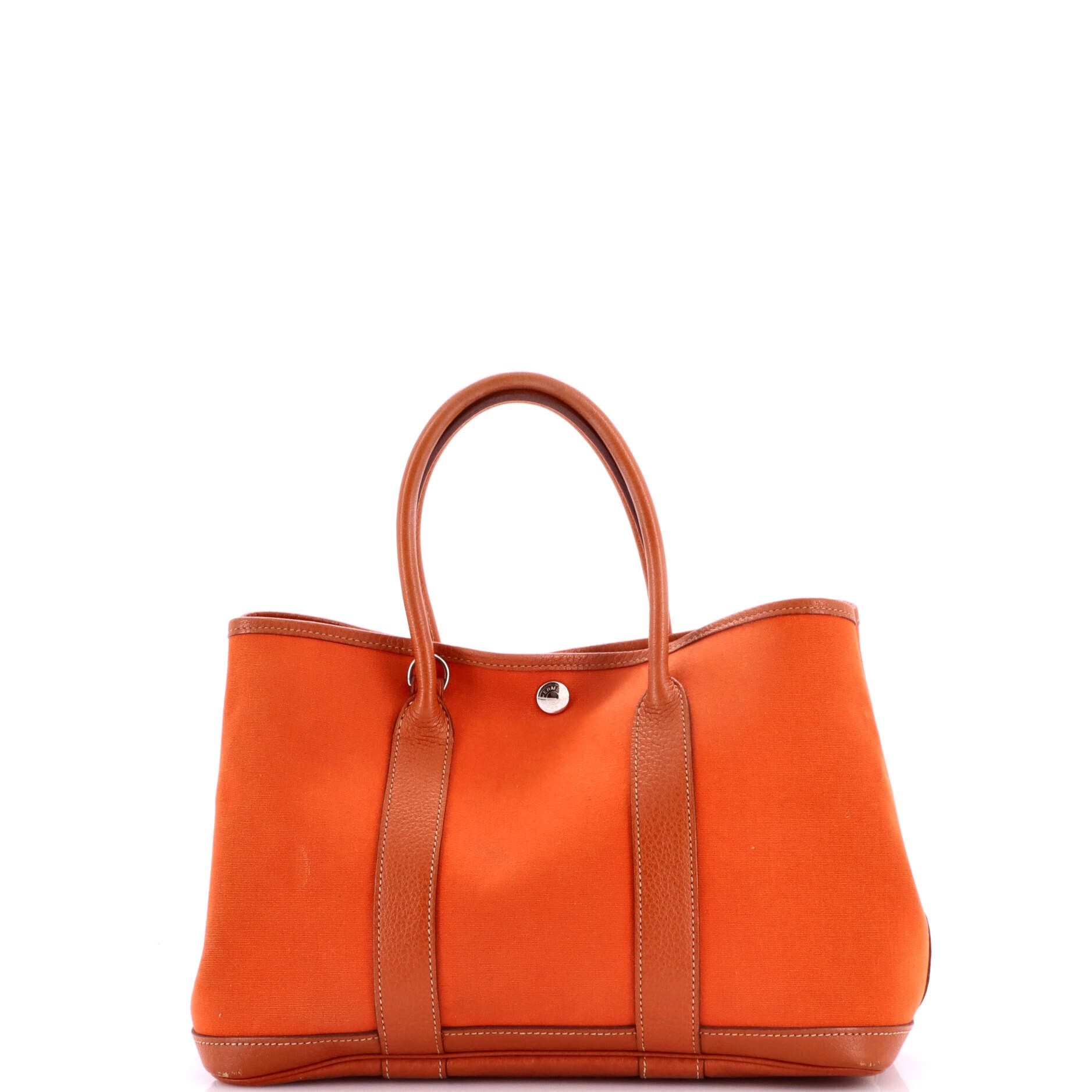 Hermes Garden Party Tote Toile and Leather 30 Size ONE SIZE - 2 Thumbnail