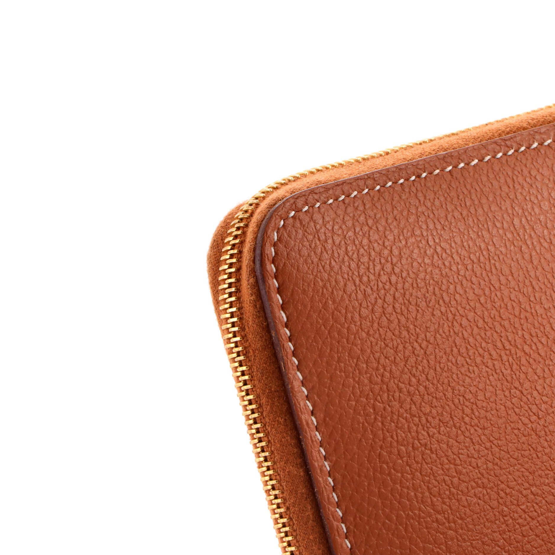 Hermes Zipengo II Chaine d'Ancre Zip Wallet Leather Size ONE SIZE - 6 Thumbnail