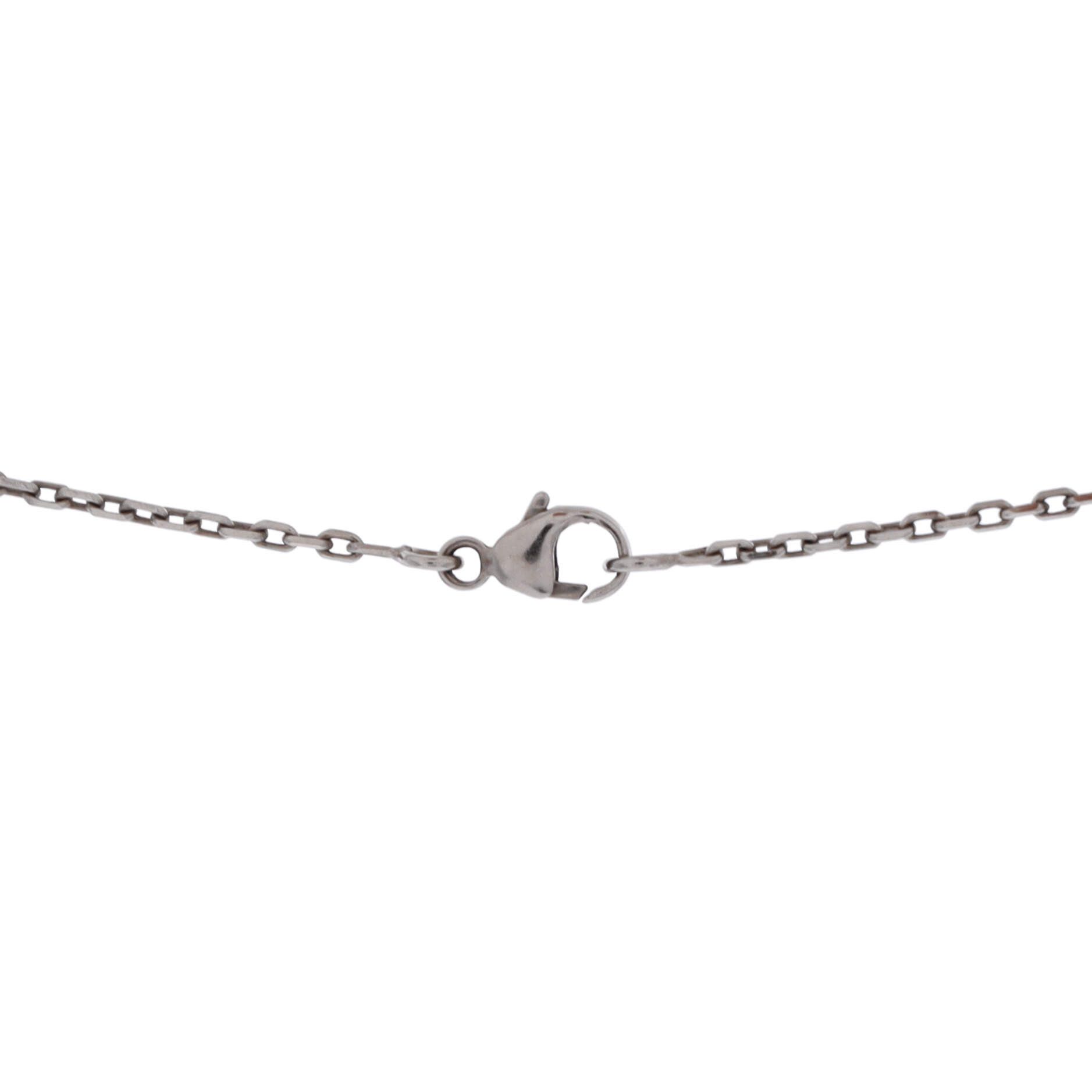 Hermes Pop H Pendant Chain Necklace Metal and Enamel Mini Size ONE SIZE - 2 Thumbnail