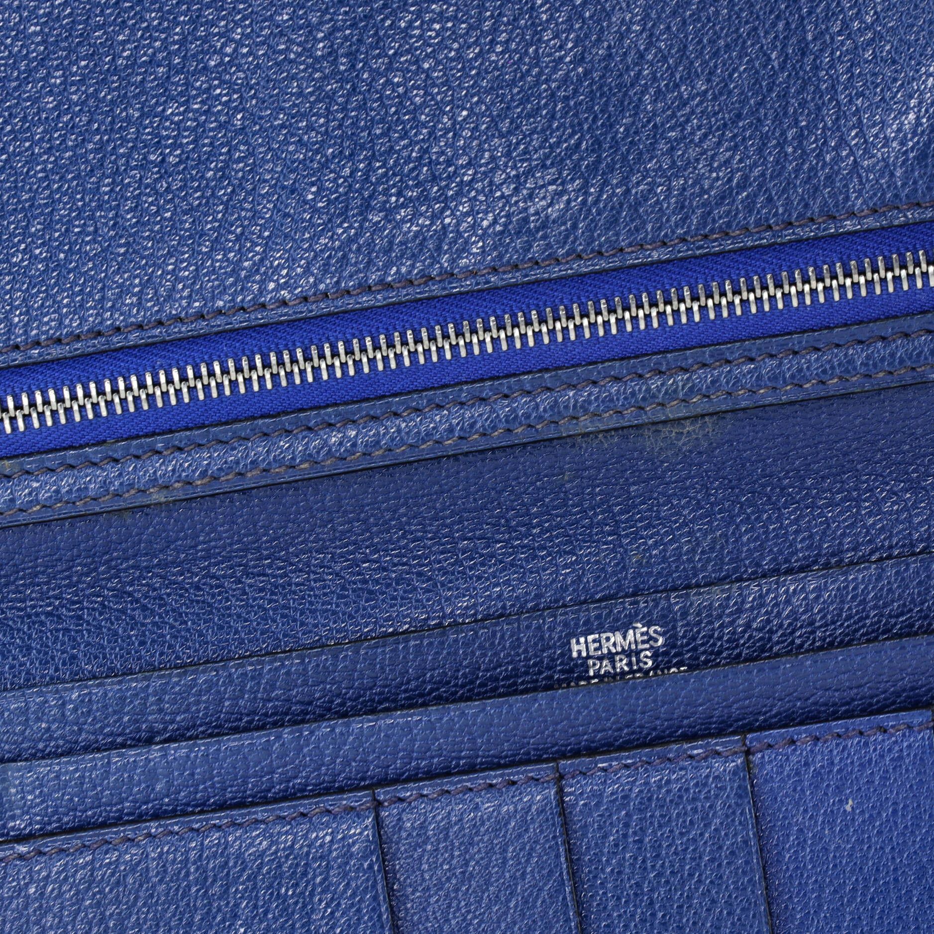 Hermes Bearn Wallet Chevre Mysore Long Size ONE SIZE - 4 Thumbnail