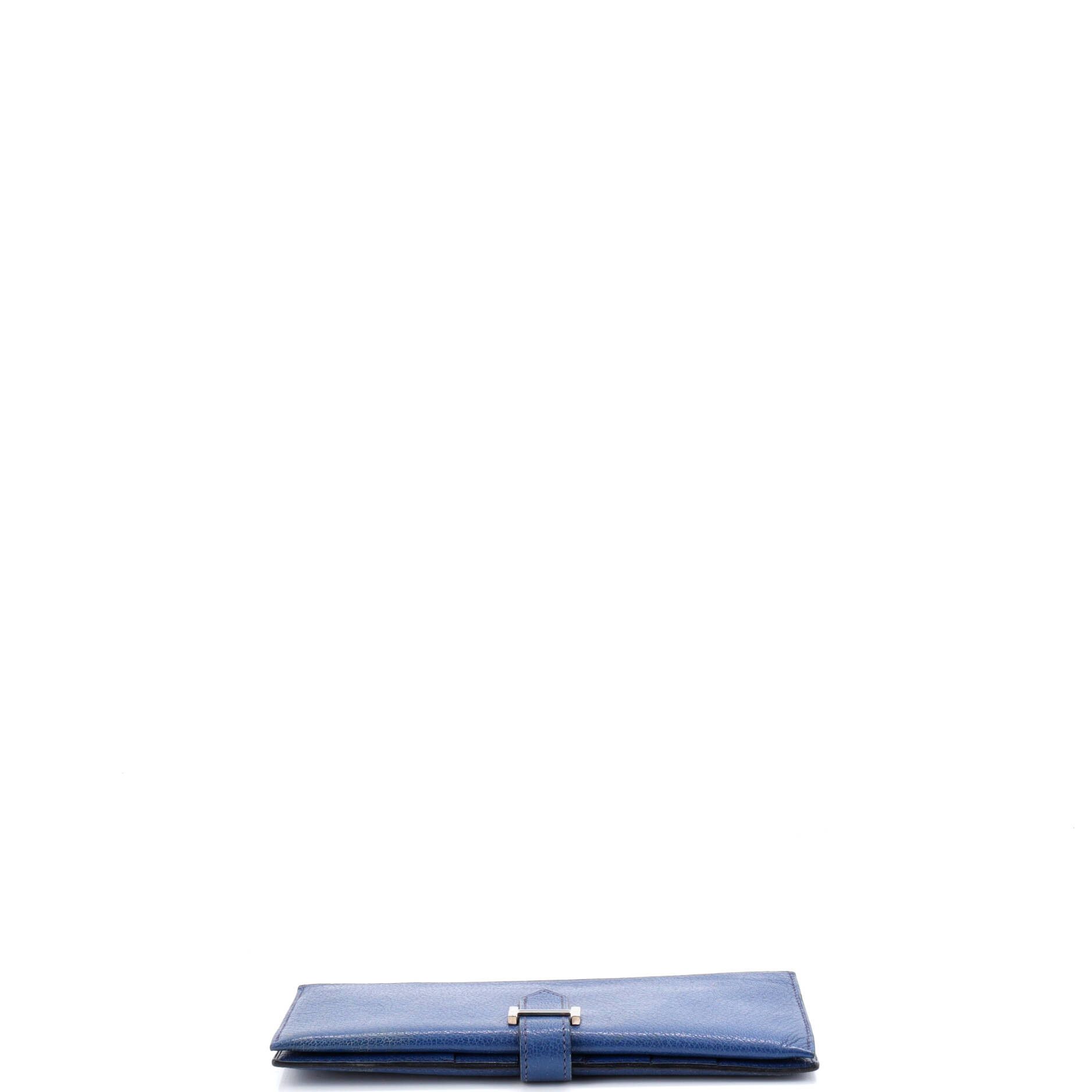 Hermes Bearn Wallet Chevre Mysore Long Size ONE SIZE - 3 Thumbnail