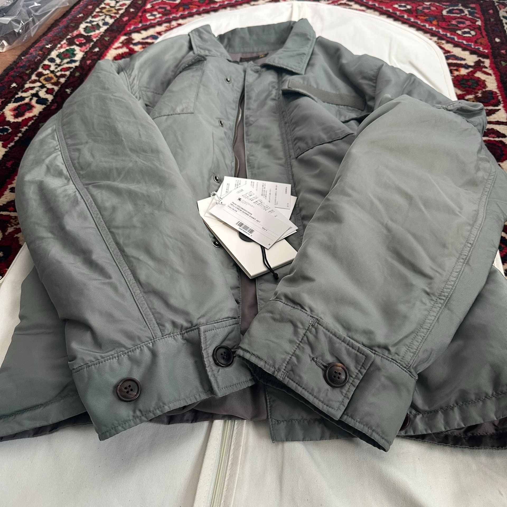Visvim VISVIM 23AW HELI CREW DOWN SHIRT JKT Size US XL / EU 56 / 4 - 5 Thumbnail