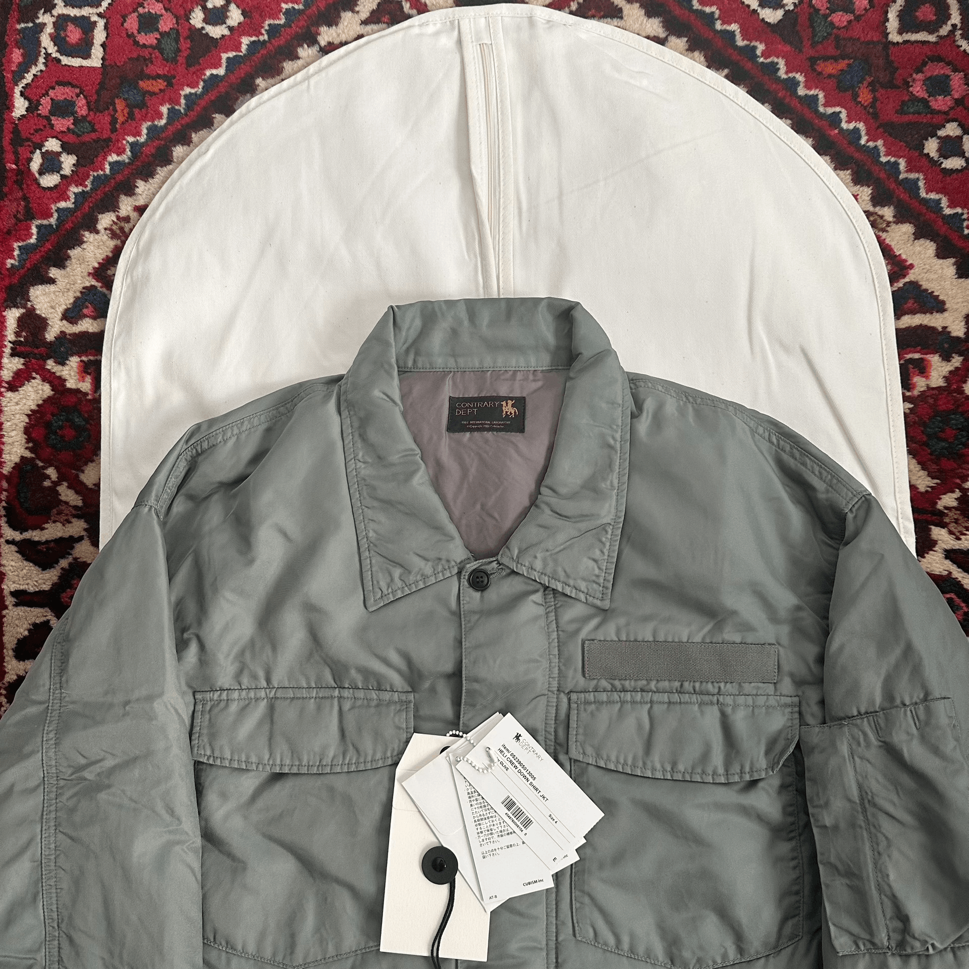 Visvim VISVIM 23AW HELI CREW DOWN SHIRT JKT Size US XL / EU 56 / 4 - 3 Thumbnail