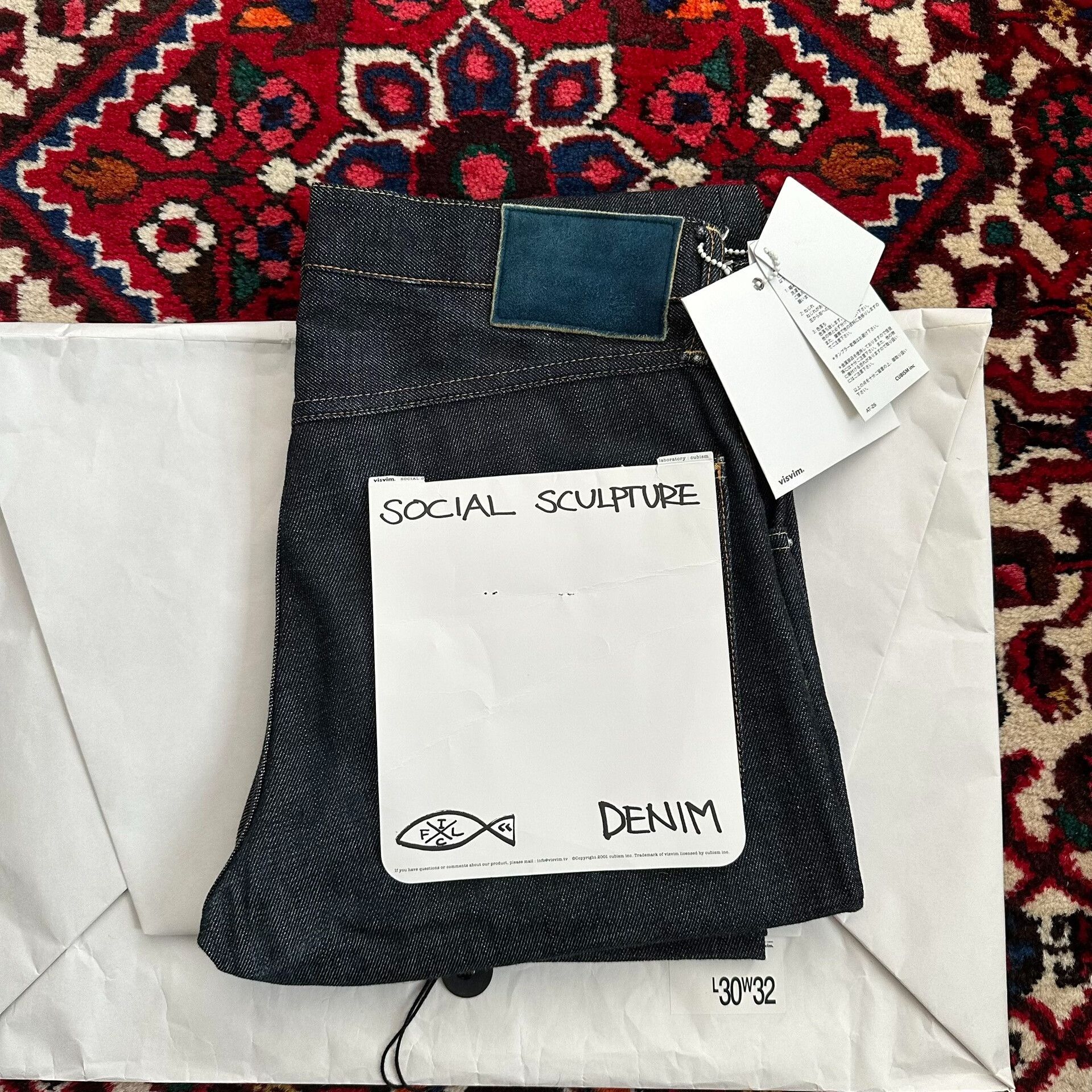 Visvim visvim 14aw 09r Black Raw Denim W32L30 Size US 32 / EU 48 - 7 Thumbnail