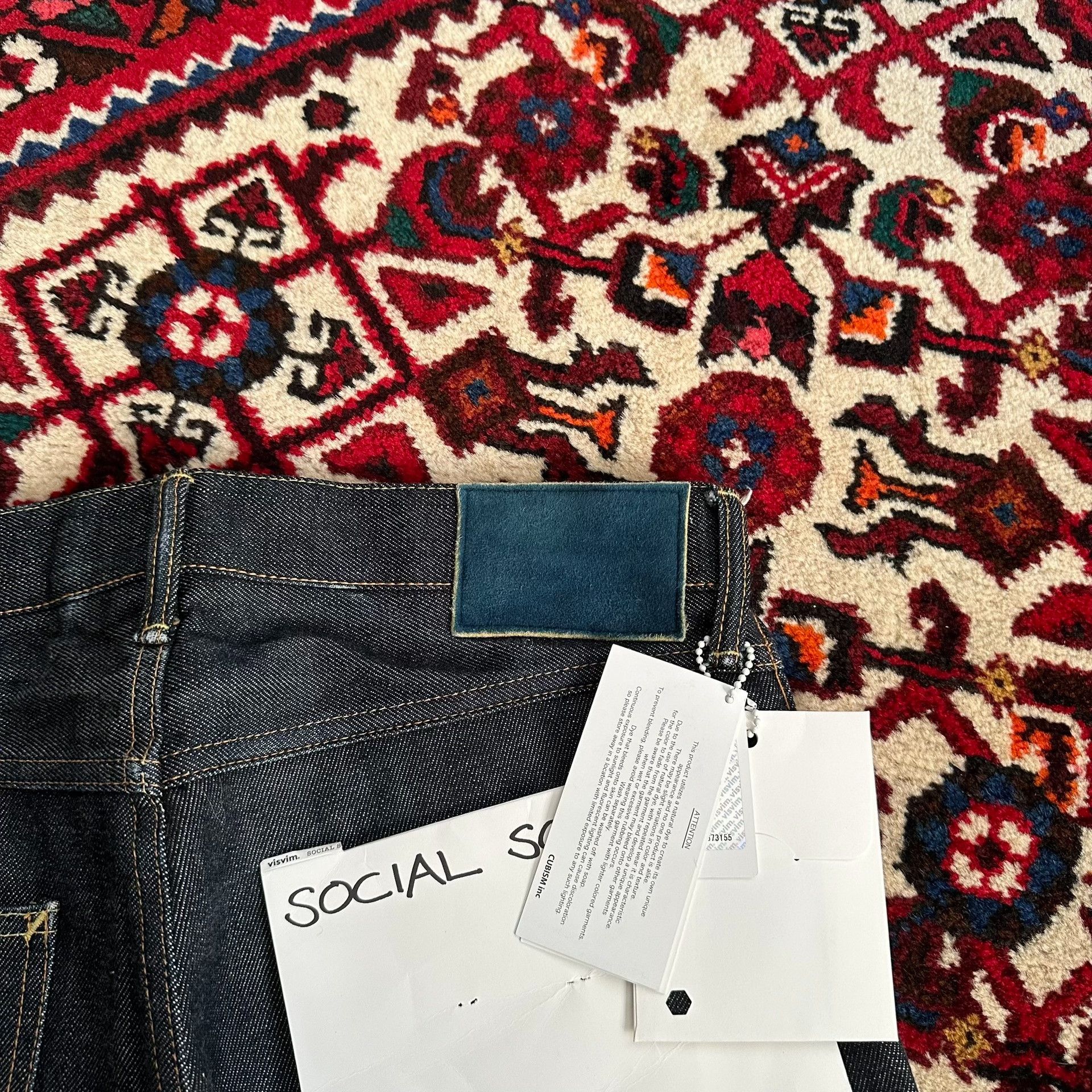 Visvim visvim 14aw 09r Black Raw Denim W32L30 Size US 32 / EU 48 - 4 Thumbnail