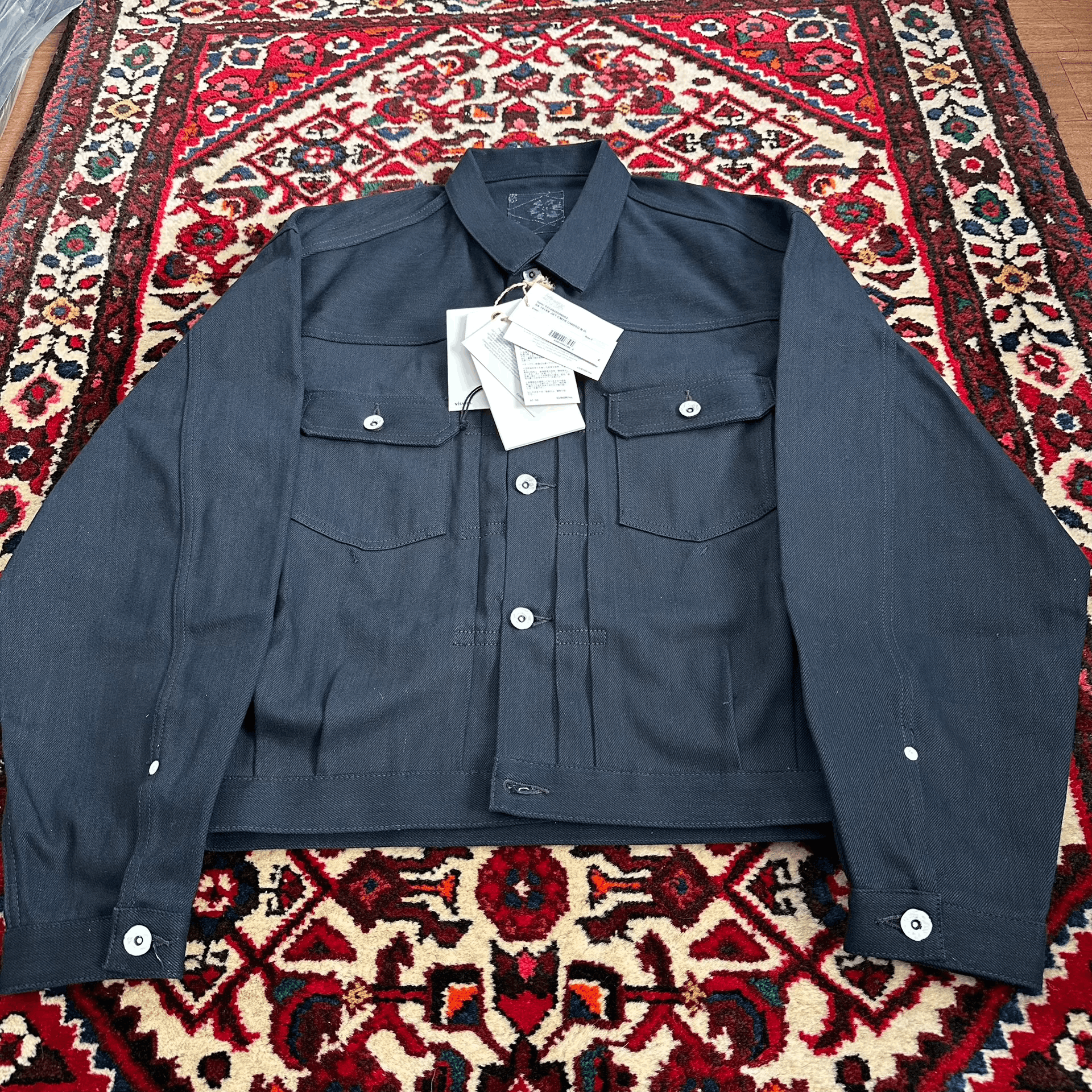 Visvim Visvim 24AW ICT 101XX CMYK Denim Jacket Size US M / EU 48-50 / 2 - 2 Thumbnail