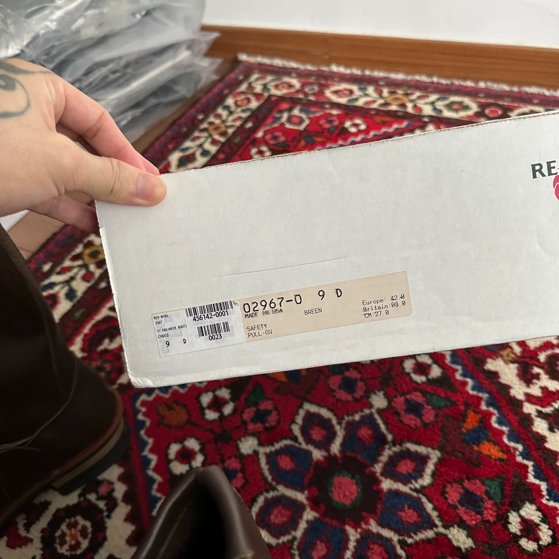 Red Wing Red Wing 2967 Boss Engineer Boots Size US 9 / EU 42 - 7 Thumbnail