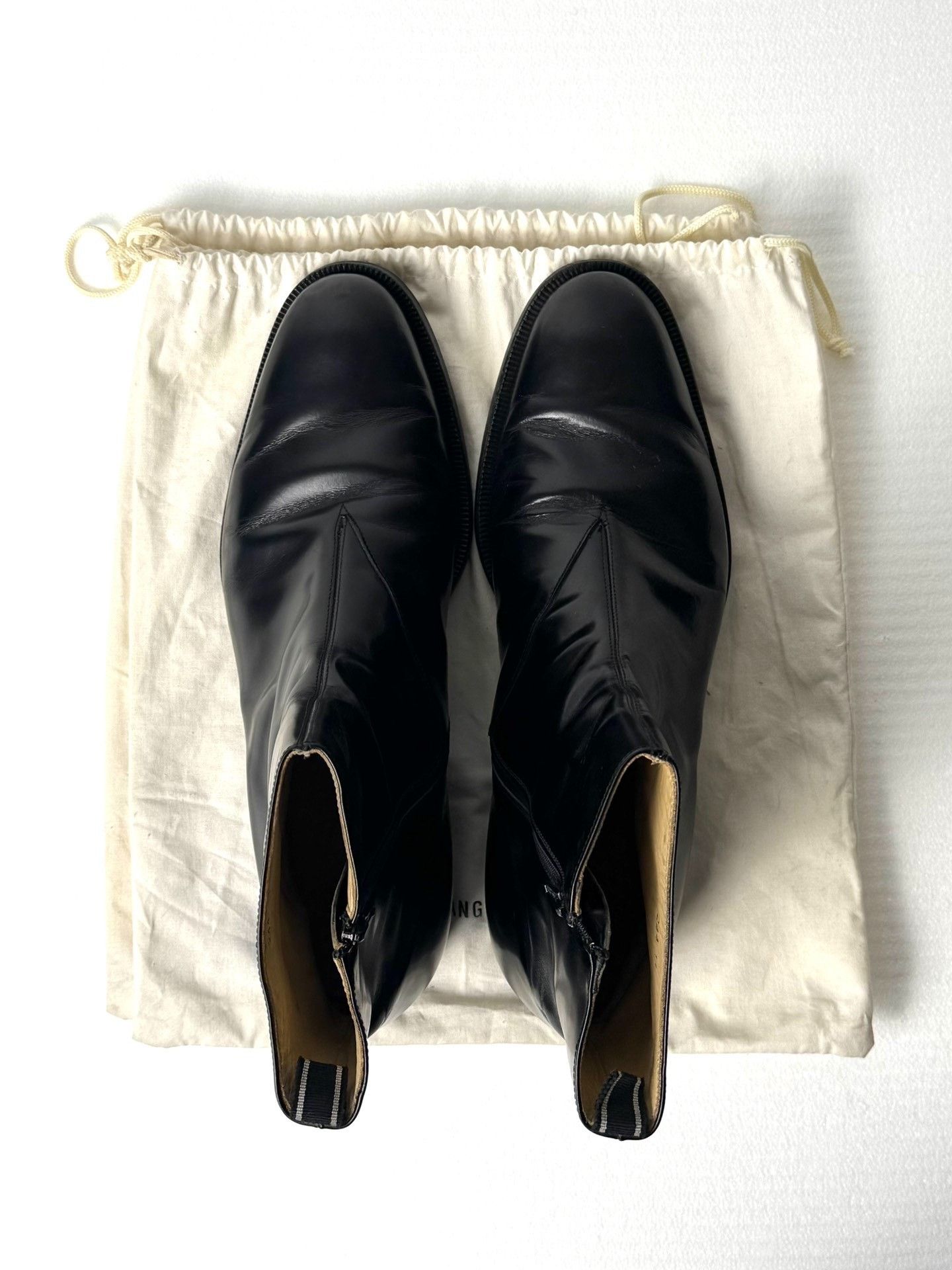 Helmut Lang Helmut Lang 2003 Zipper Leather Shoes Size US 11 / EU 44 - 4 Thumbnail