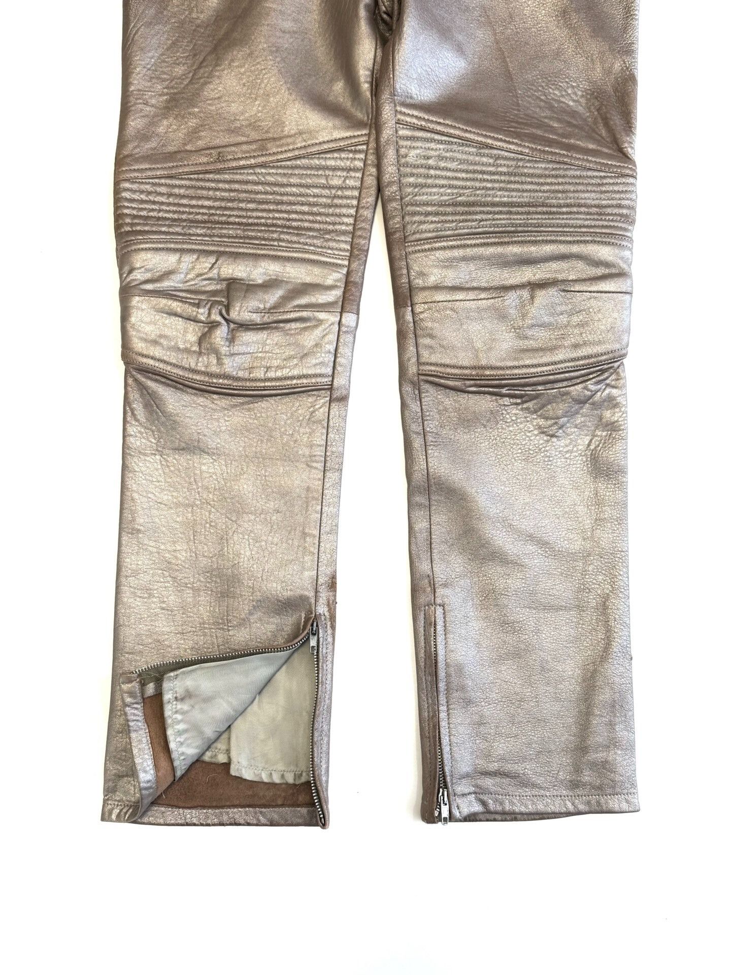Helmut Lang Helmut Lang 1999 Astro Leather Pants Size US 26 / EU 42 - 7 Thumbnail