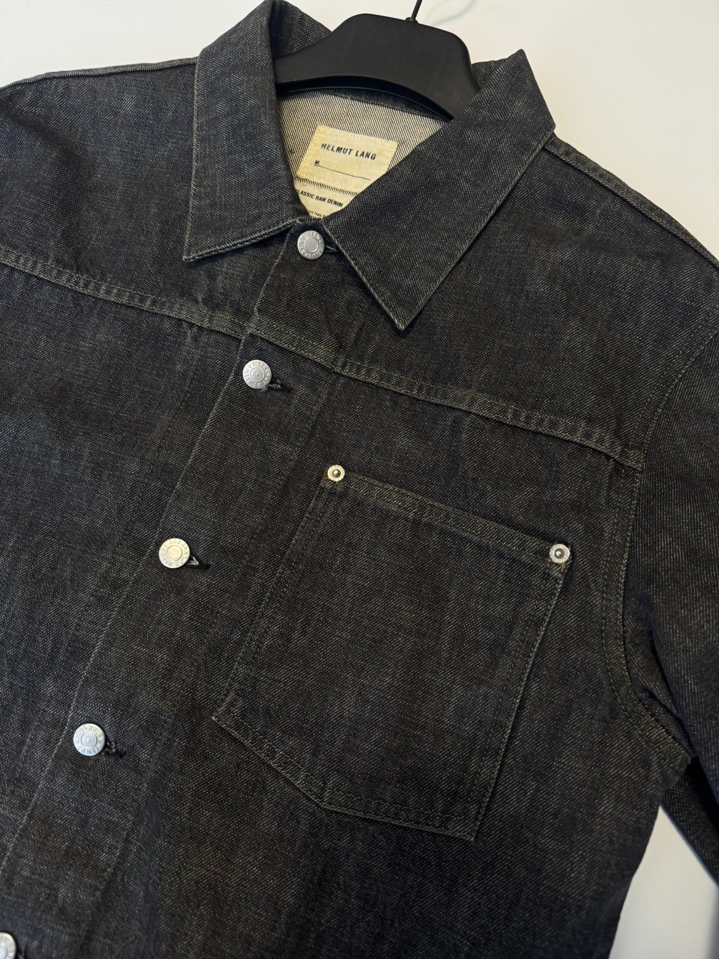 Helmut Lang Helmut Lang 2000 Single Pocket Denim Jacket Size US L / EU 52-54 / 3 - 4 Thumbnail