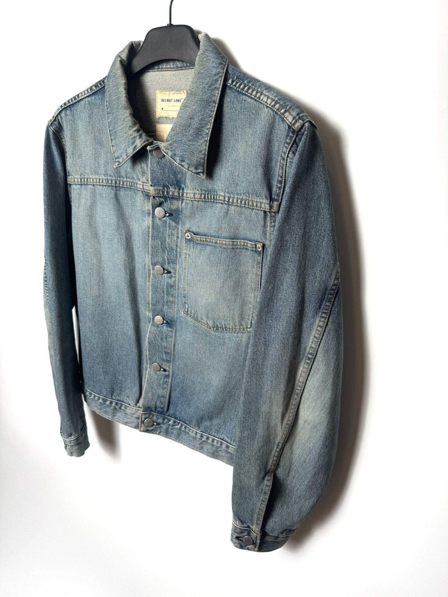Helmut Lang Helmut Lang 1999 Single Pocket Denim Jacket Size US M / EU 48-50 / 2 - 2 Thumbnail