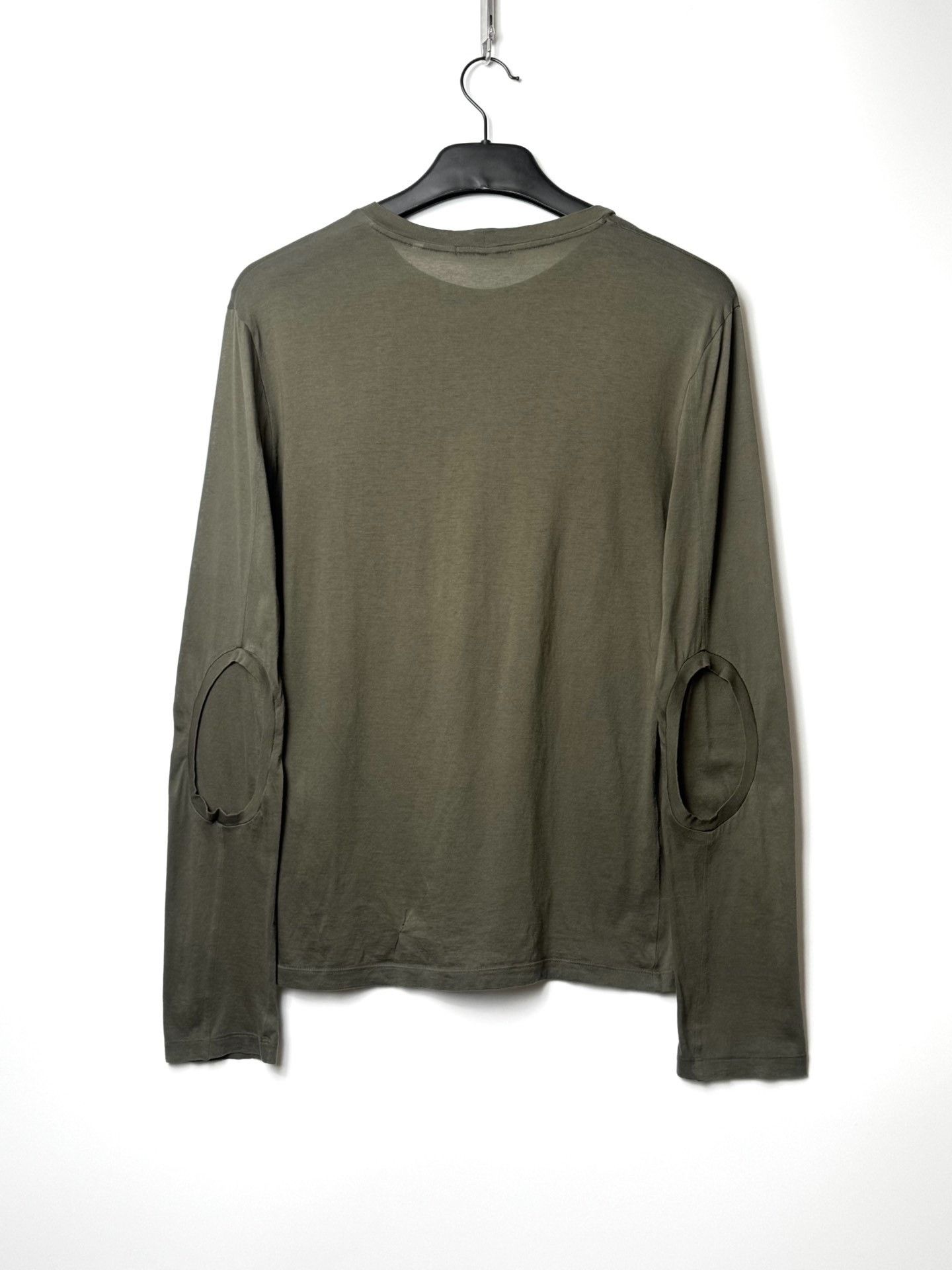 Helmut Lang Helmut Lang 2004 Elbow-Cut Long Sleeve Size US S / EU 44-46 / 1 - 2 Thumbnail