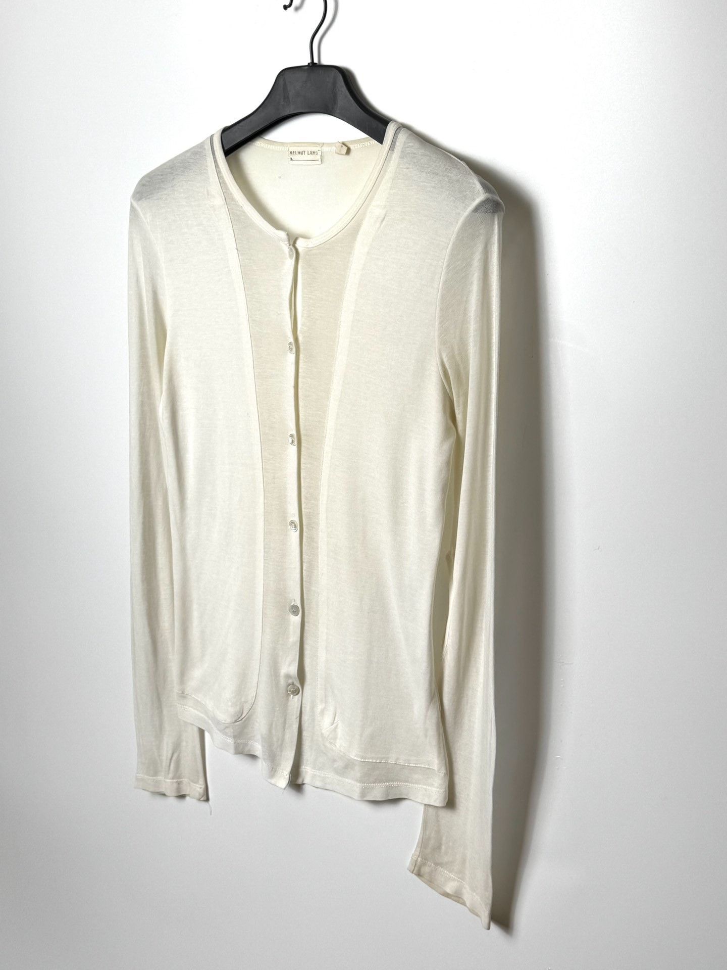 Helmut Lang Helmut Lang 1999 Elbow Cut Longsleeve Size US S / EU 44-46 / 1 - 2 Thumbnail