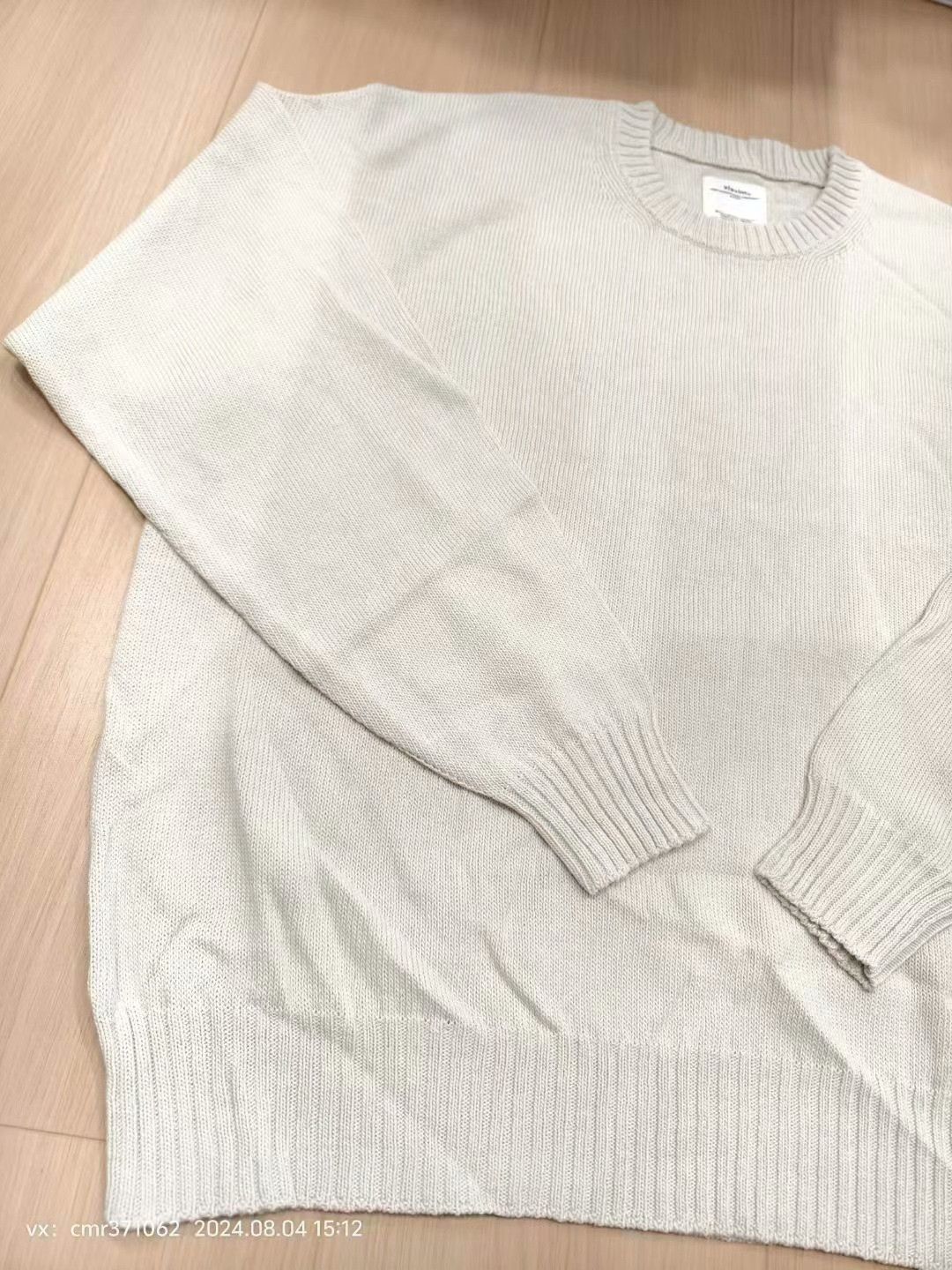 Visvim VISVIM 24SS JUMBO SB CREW KNIT DMGD Size US XL / EU 56 / 4 - 2 Thumbnail