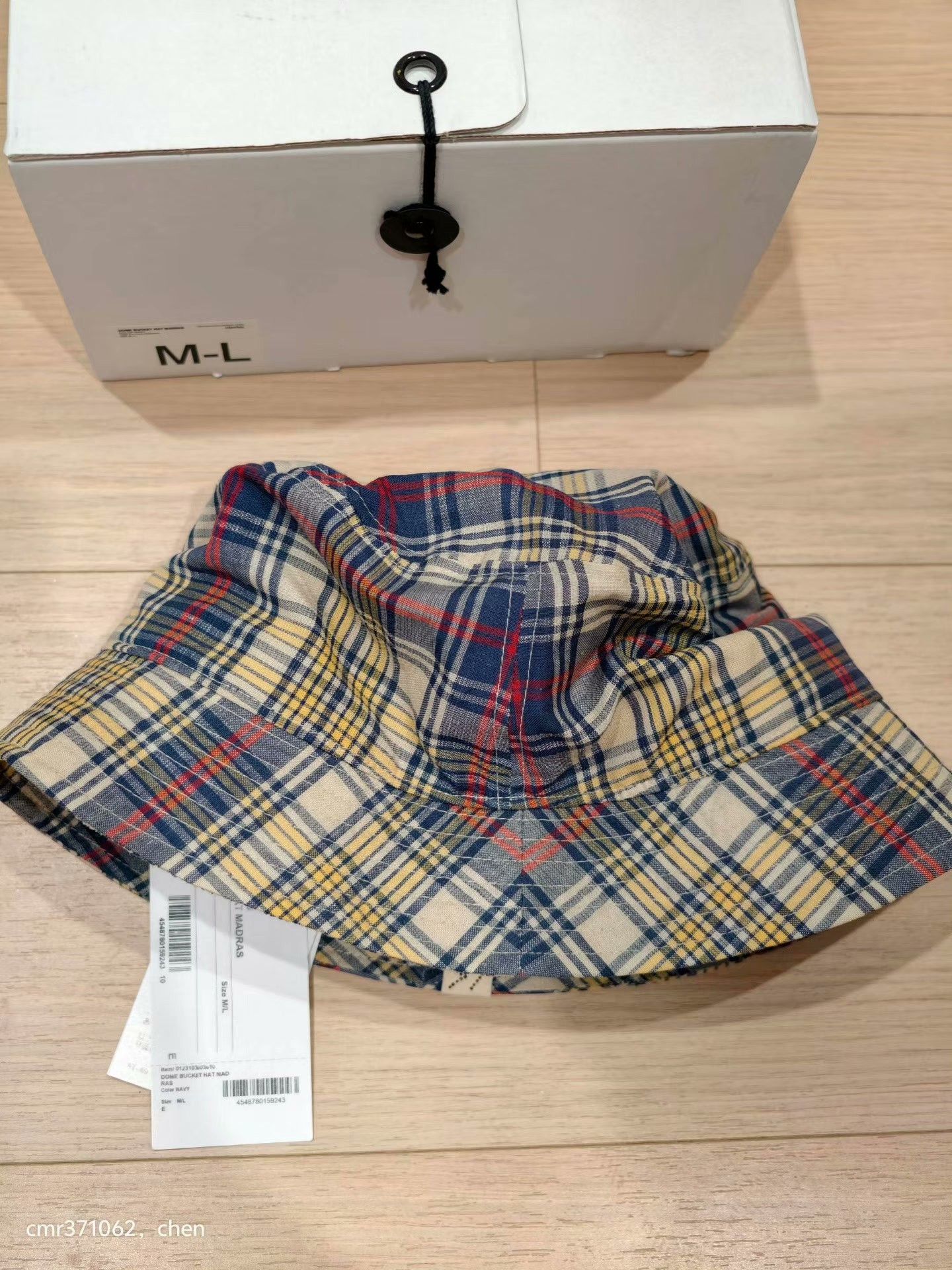 Visvim VISVIM 23SS DOME BUCKET HAT MADRAS Size ONE SIZE - 4 Thumbnail