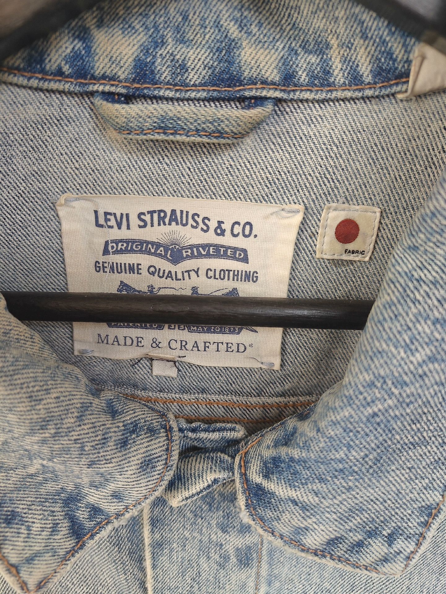 Levi's Made & Crafted Levis LMC Oversize Denim Jacket Size US M / EU 48-50 / 2 - 3 Thumbnail