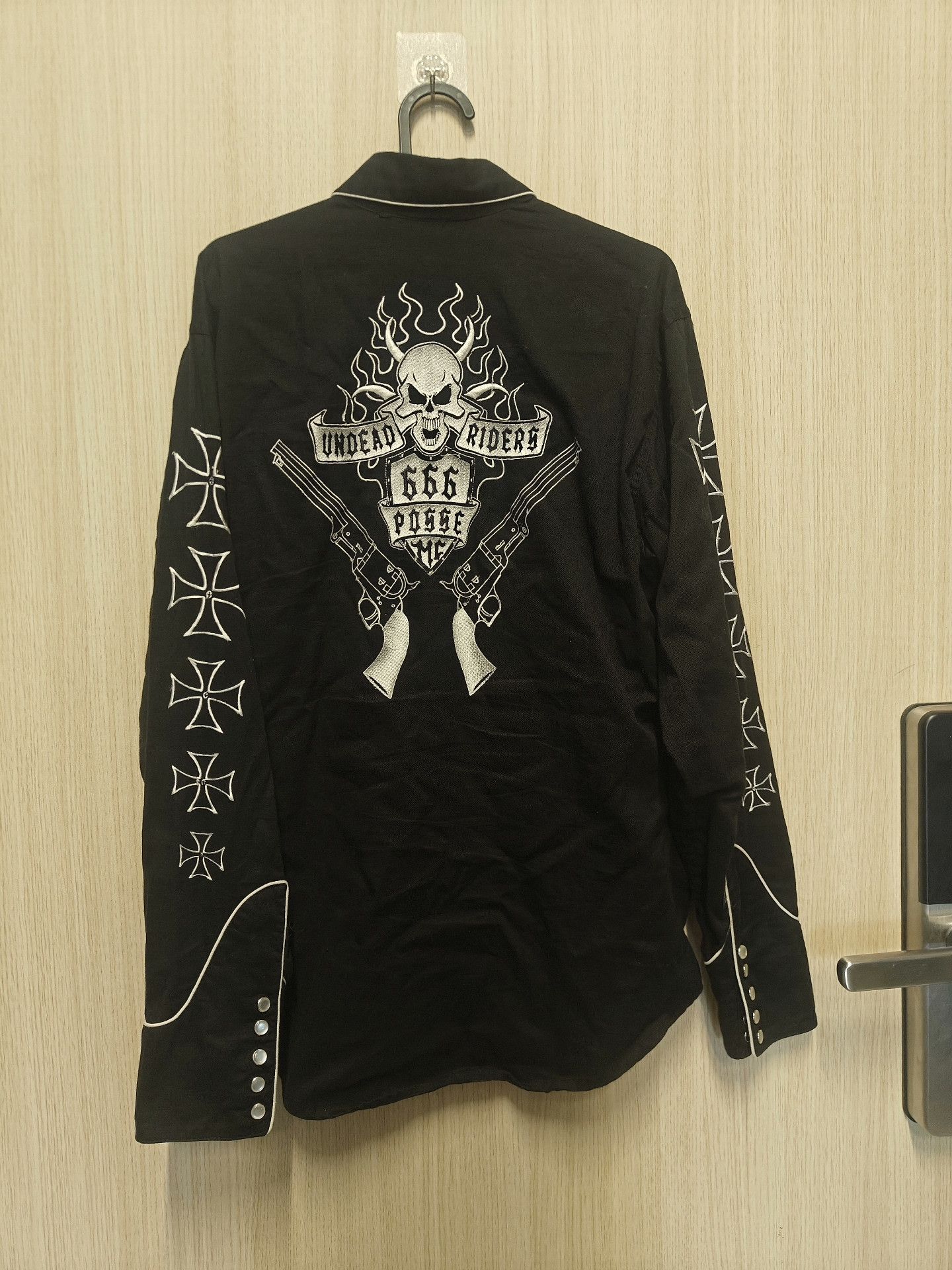 Rockmount Ranch Wear Rockmount Skull Cross Western Shirt Size US M / EU 48-50 / 2 - 2 Thumbnail
