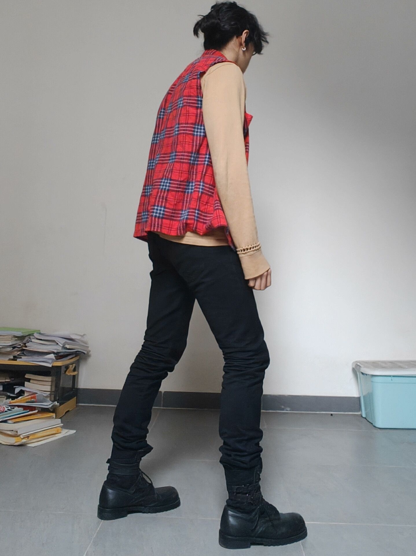 Number (N)ine Number (N)ine 06SS Red Vest Size US L / EU 52-54 / 3 - 7 Thumbnail