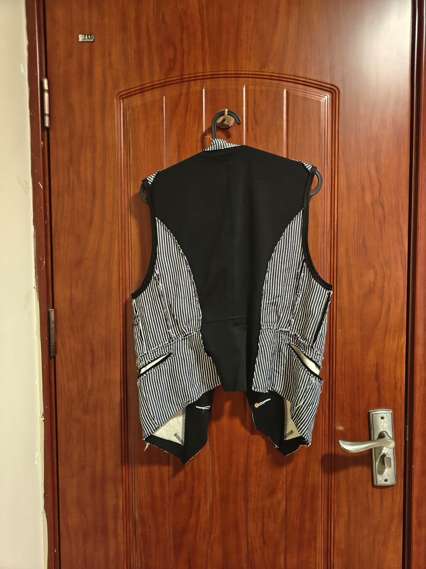 Takahiromiyashita The Soloist. The Soloist Walnut Stripe Deerskin Vest Size US M / EU 48-50 / 2 - 2 Thumbnail