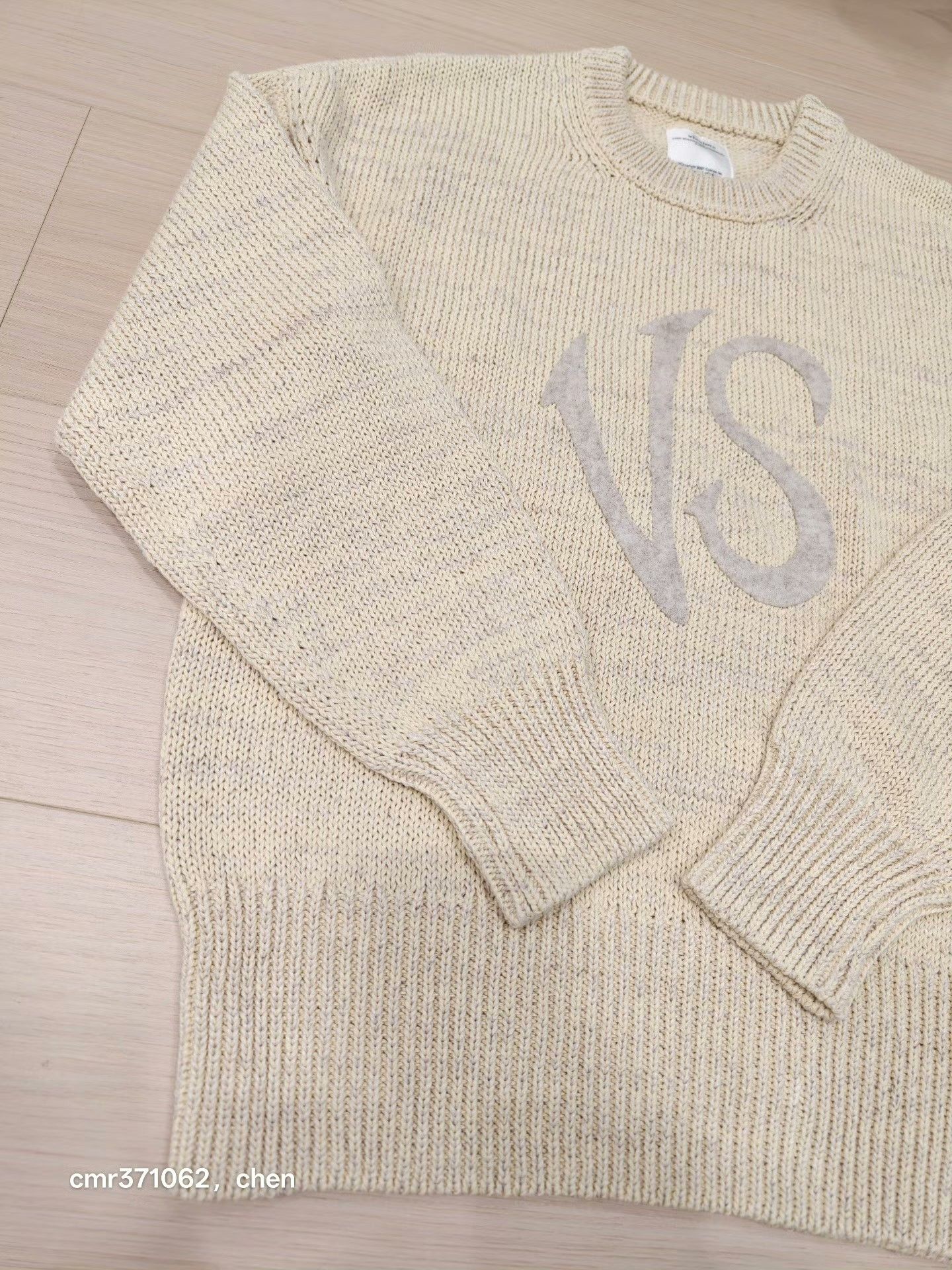 Visvim VISVIM 23SS Letterman Crew Knit Size US M / EU 48-50 / 2 - 3 Thumbnail