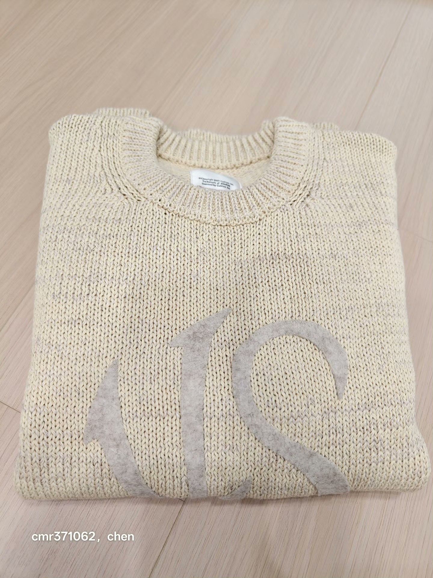 Visvim VISVIM 23SS Letterman Crew Knit Size US M / EU 48-50 / 2 - 9 Thumbnail