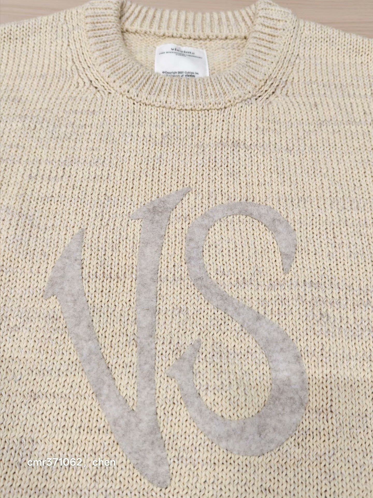 Visvim VISVIM 23SS Letterman Crew Knit Size US M / EU 48-50 / 2 - 2 Thumbnail