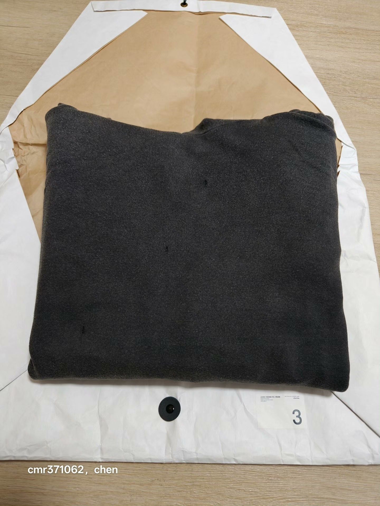 Visvim VISVIM 21AW JUMBO HOODIE P.O. CRASH Size US L / EU 52-54 / 3 - 9 Thumbnail