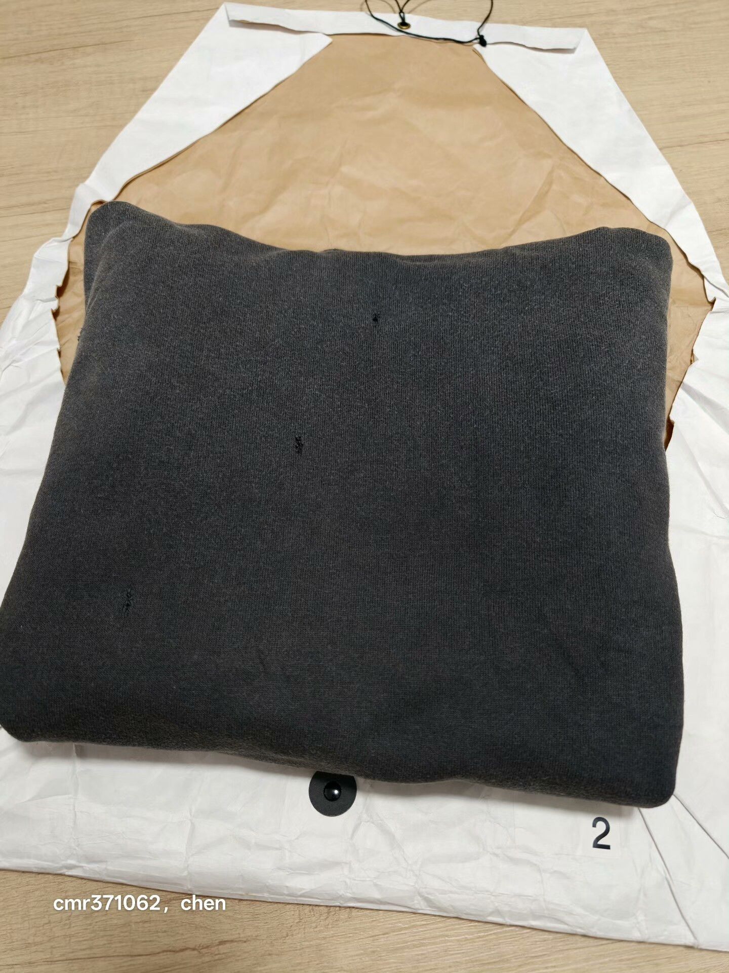 Visvim VISVIM 21AW JUMBO HOODIE P.O. CRASH Size US L / EU 52-54 / 3 - 8 Thumbnail