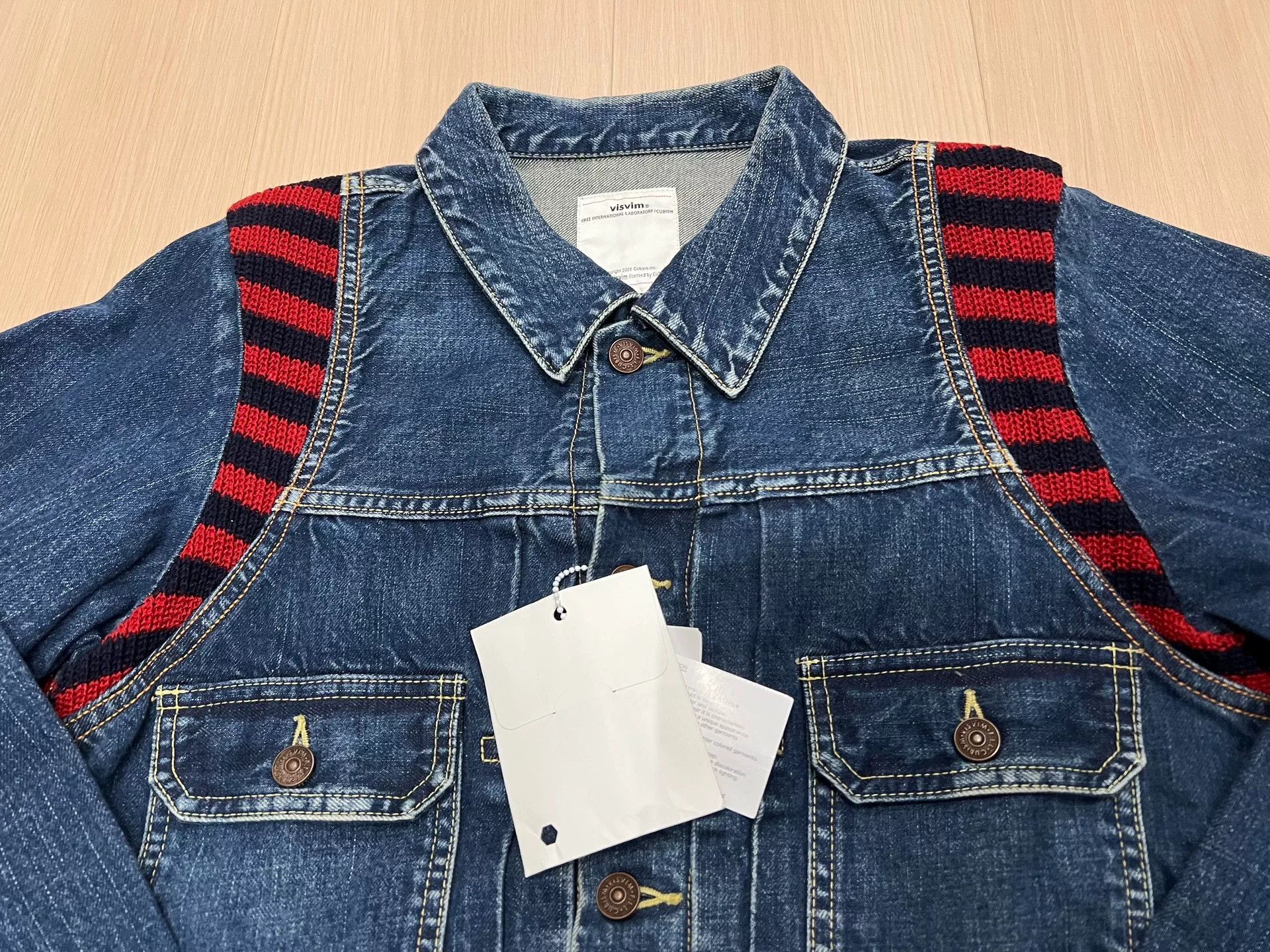 Visvim visvim 18ss 101 Jkt Jumbo Dmgd (Ribs) Size US M / EU 48-50 / 2 - 2 Thumbnail
